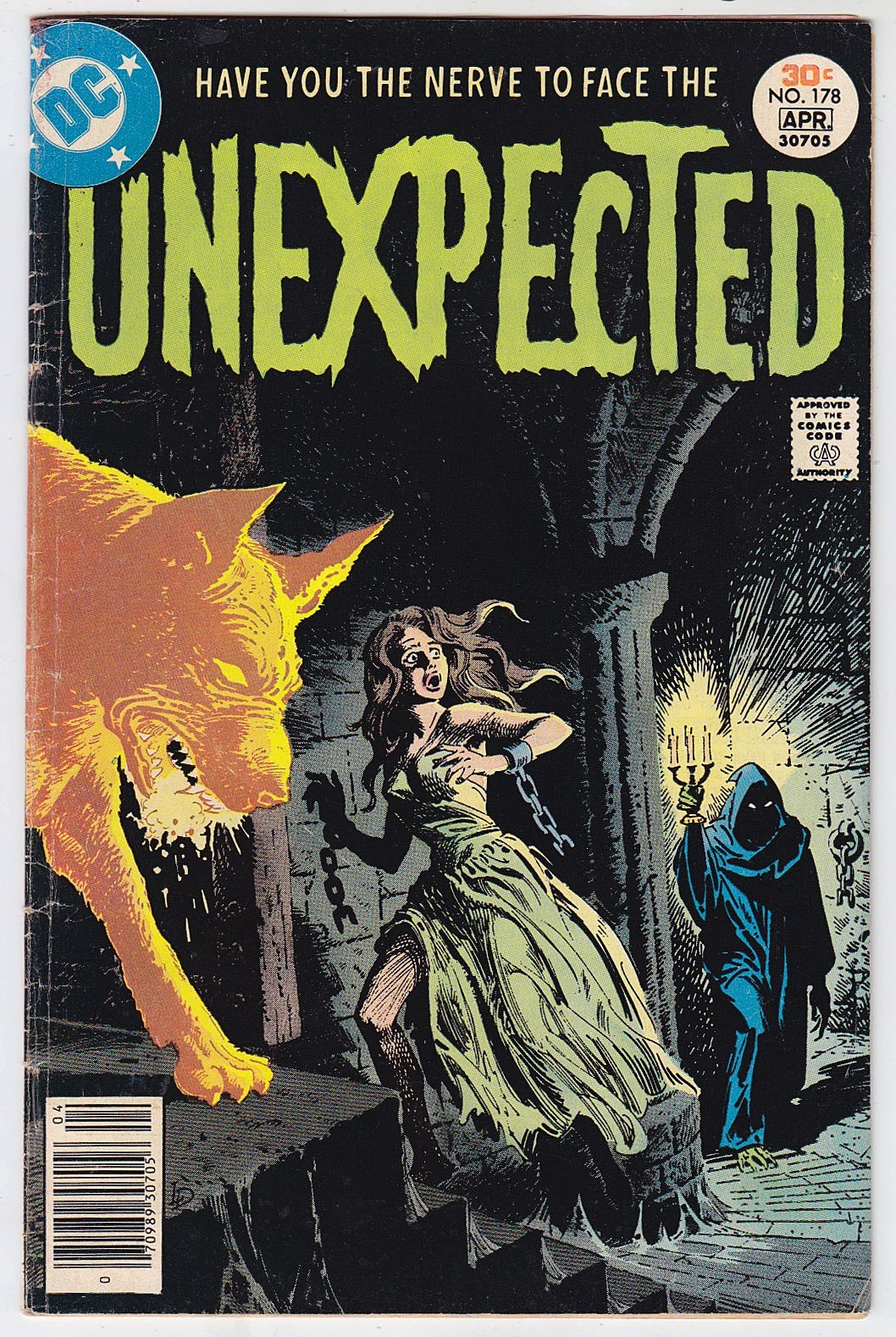 Unexpected #178 DC Horror 1977 Luis Dominguez, E. R. Cruz, Romy Gamboa F+ 6.5