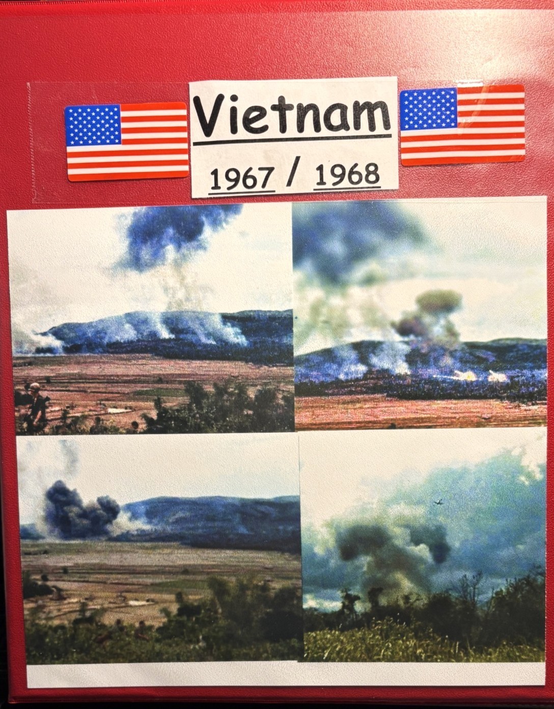 Vietnam 1967 = ( 124) Photos + Album + FREE 3' by 5' American FLAG Vietnam 1967 = ( 124) Photos + Album + FREE 3' by 5' American FLAG