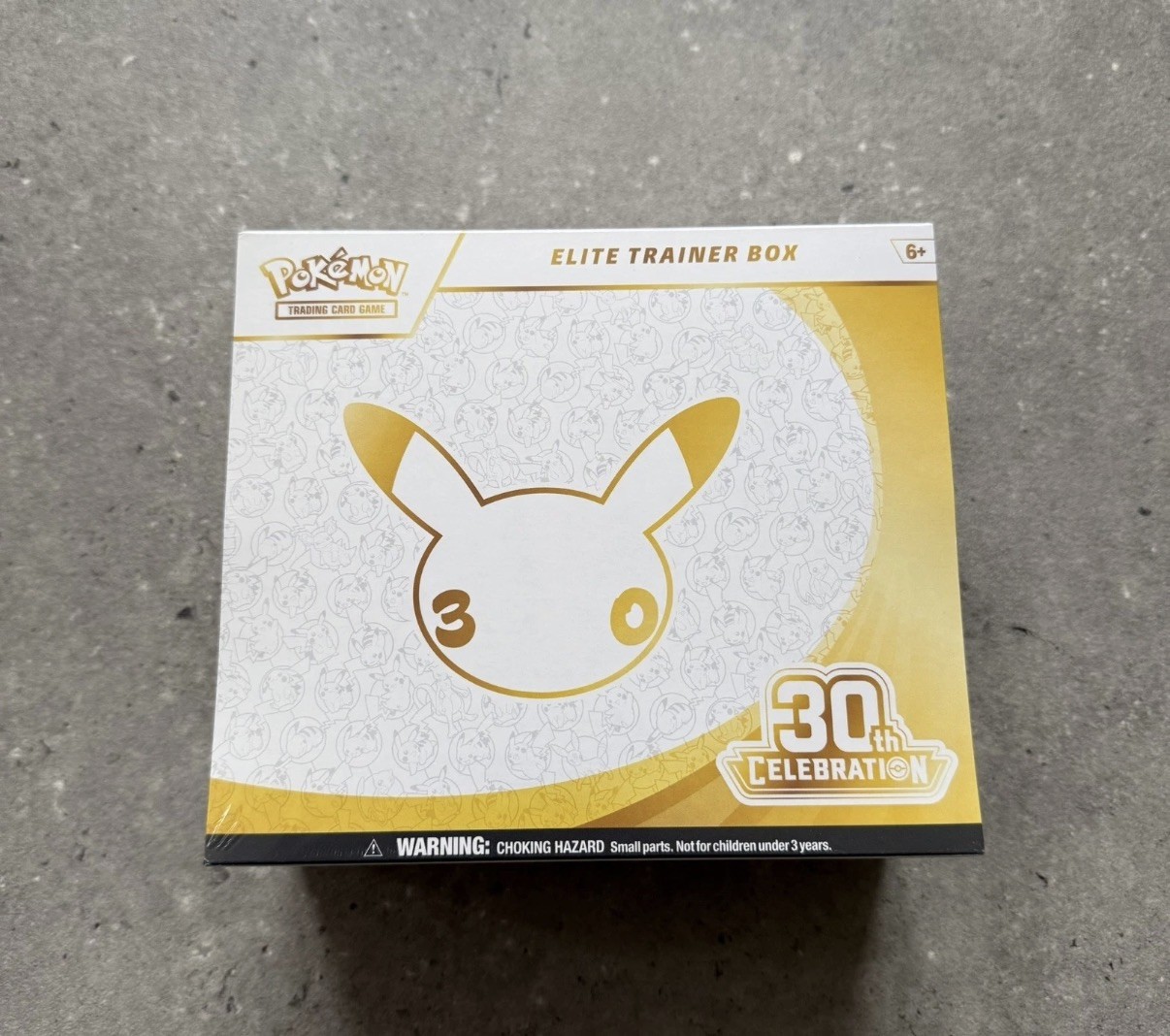 Pokémon TCG 30th Anniversary Celebration Elite Trainer Box (ETB) – Sealed Pokémon TCG 30th Anniversary Celebration Elite Trainer Box (ETB) – Sealed