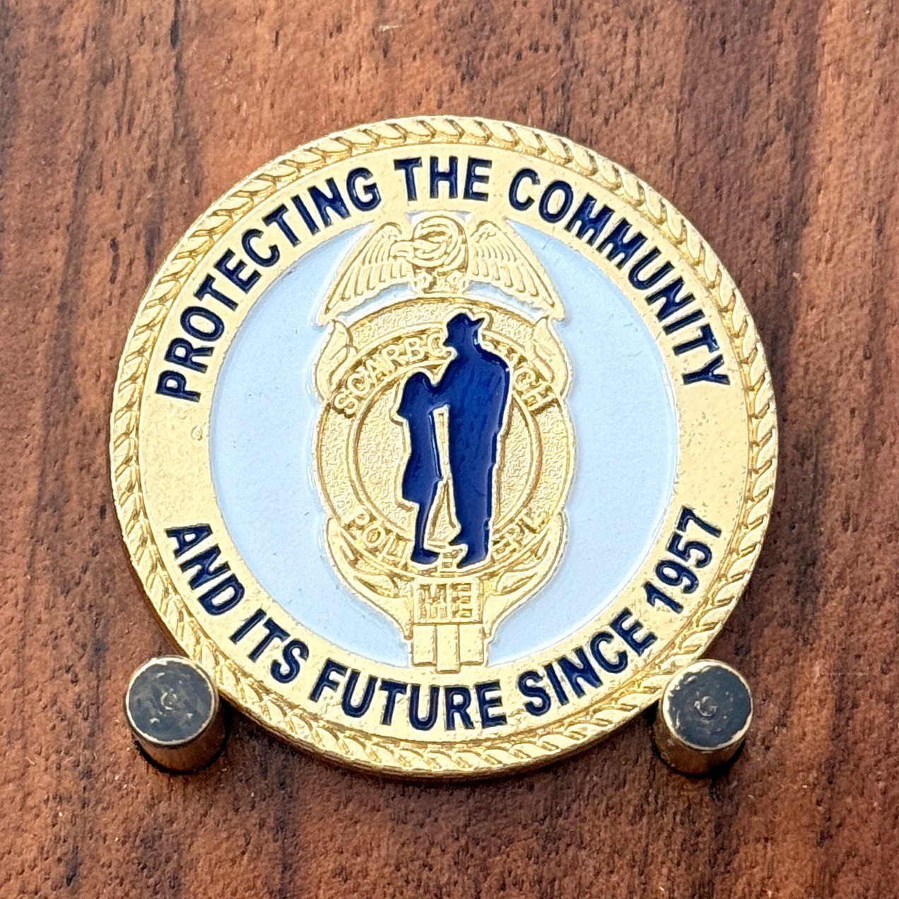 Scarborough Maine Police Protecting Community Since 1957 Challenge Coin  M#28