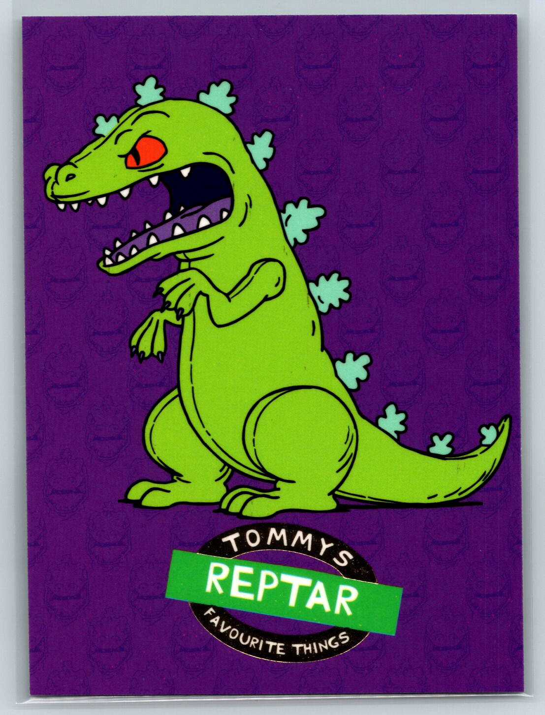 1997 Tempo Rugrats Tommy\'s Favourite Things Reptar #/6000 #TFT6