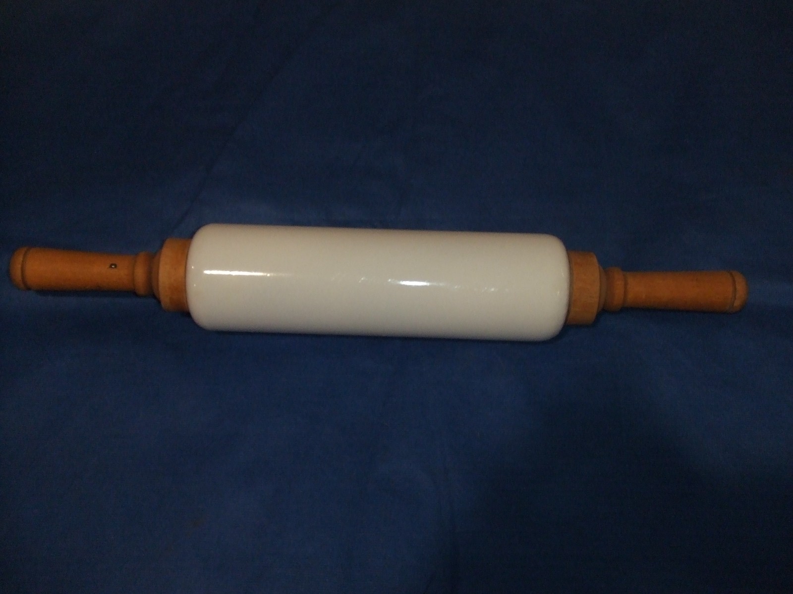Antique Imperial Milk Glass Rolling Pin