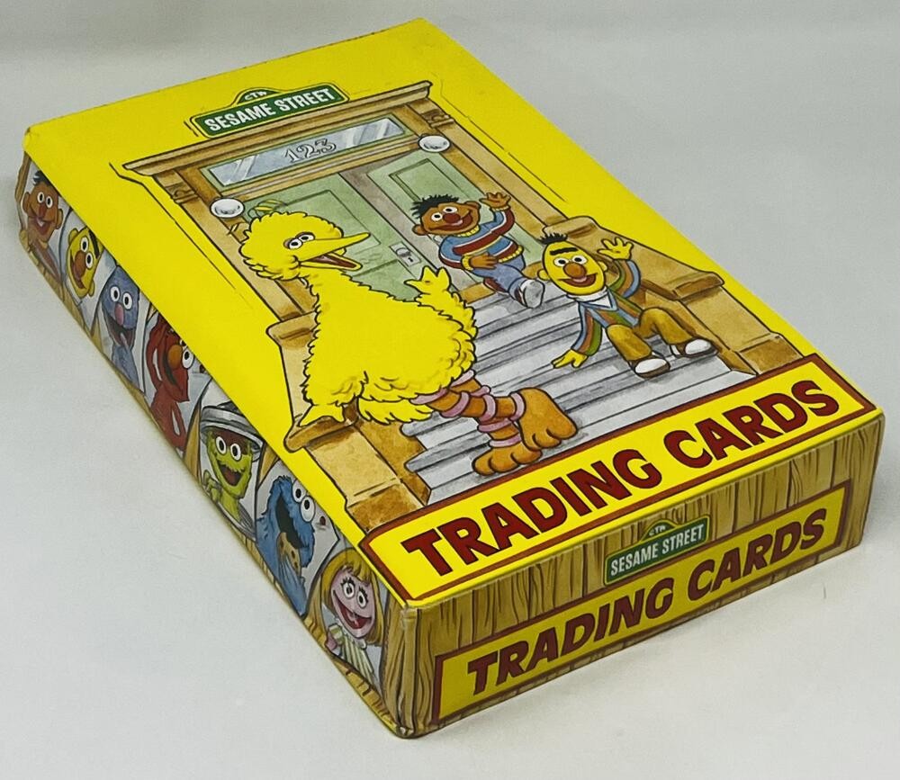 1992 Jim Henson Sesame Street Trading Card 36-Pack Box