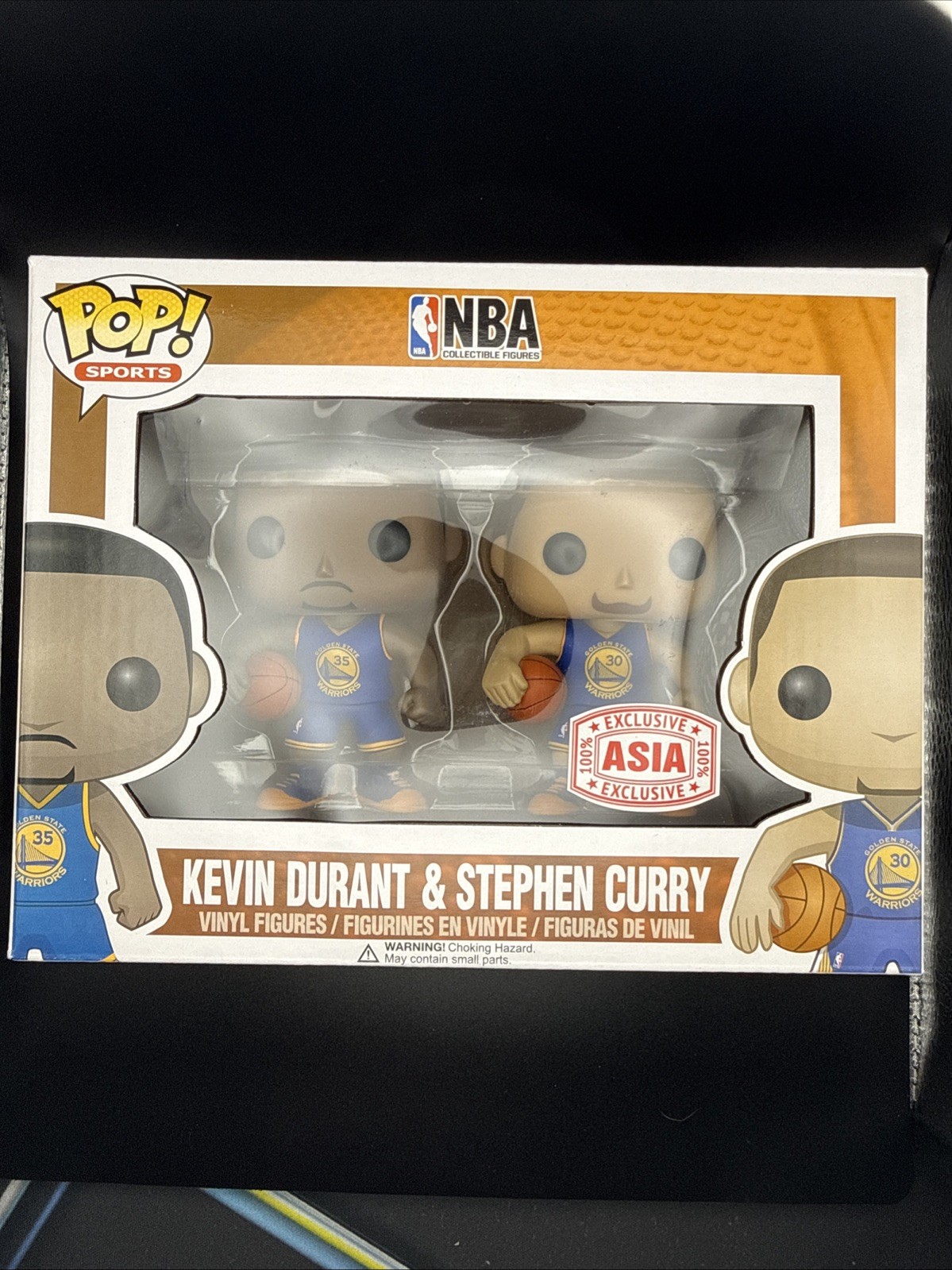 Funko Pop Sports NBA Kevin Durant+Stephen Curry 2PK Asia Exclusive with protect Funko Pop Sports NBA Kevin Durant+Stephen Curry 2PK Asia Exclusive with protect