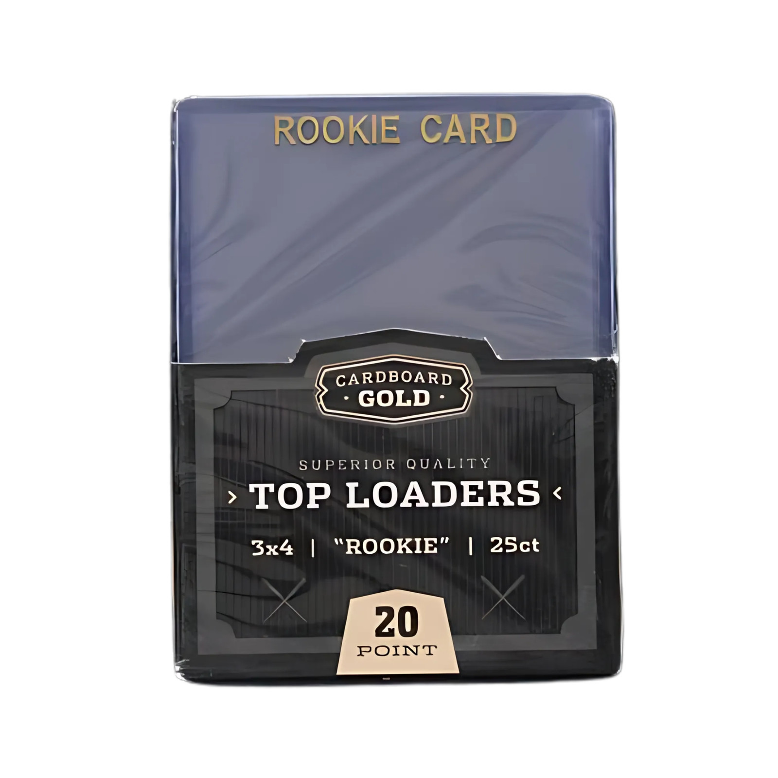 1000 Cardboard Gold - Rookie Gold NEXT GENERATION PREMIUM Card Toploaders