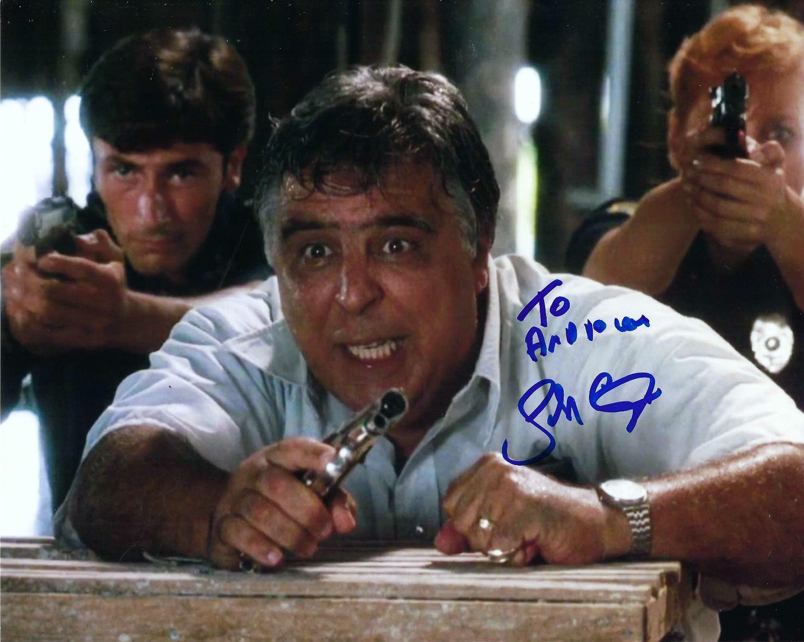 Ace Ventura Actor John Capodice Signed Autographed 8x10 Photo To Andrew RIP