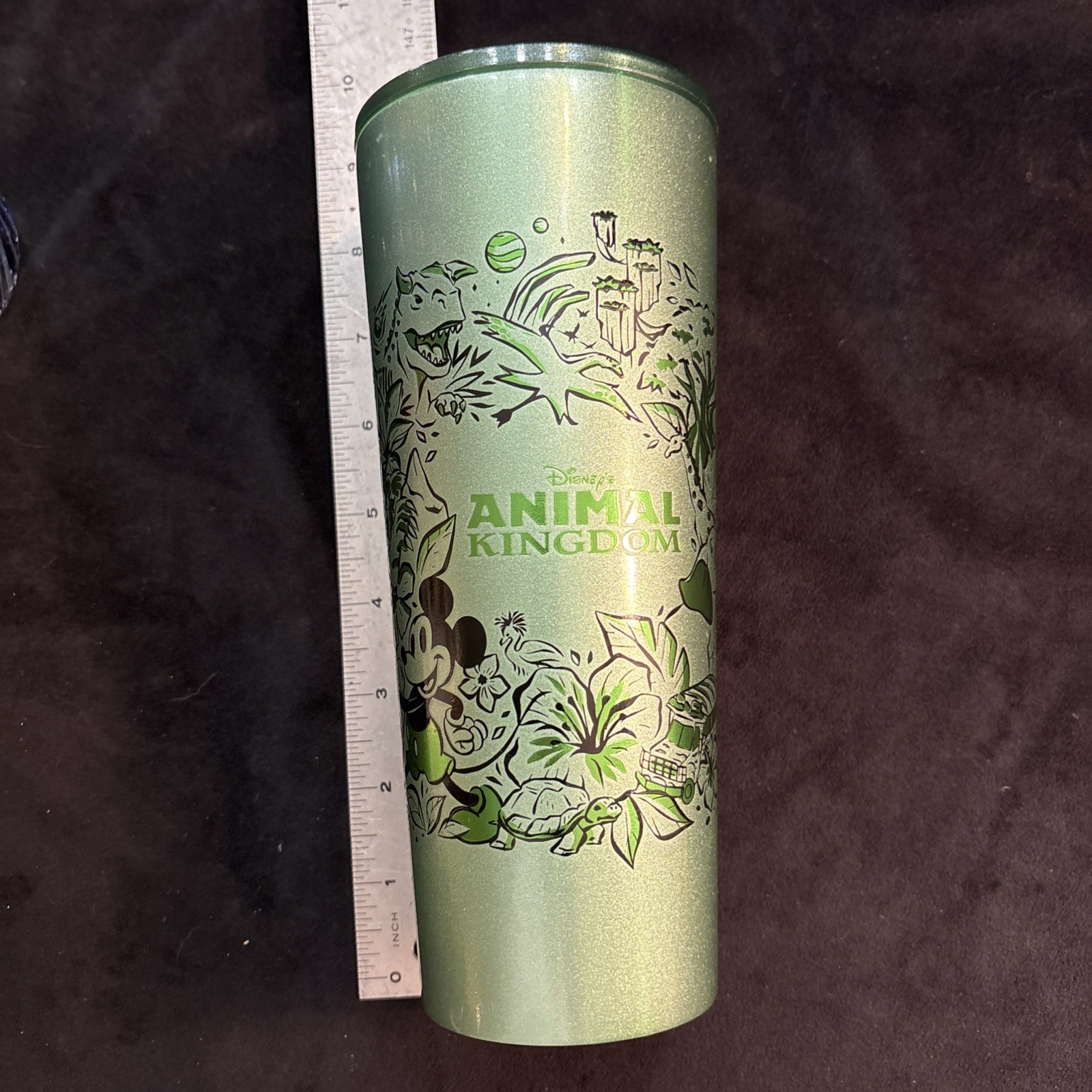 Purchased in 2024 Disney x Starbucks Animal Kingdom Metal Tumbler Rare Freeship Purchased in 2024 Disney x Starbucks Animal Kingdom Metal Tumbler Rare Freeship