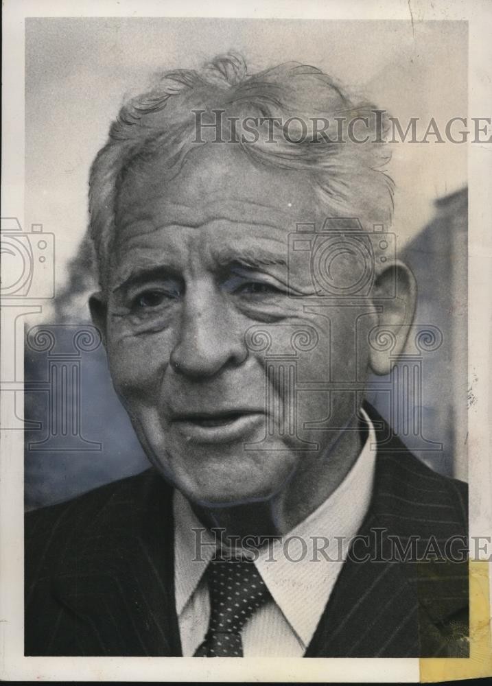 1954 Press Photo Famed college football coach Amos Alonzo Stagg at 92 years old