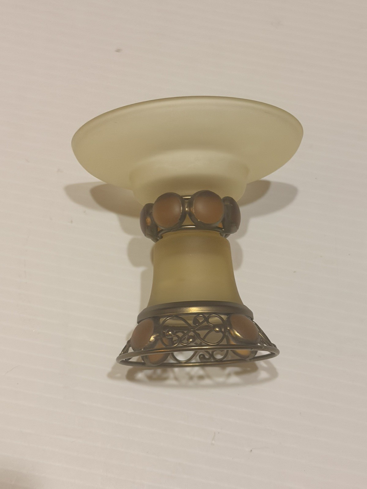 PartyLite Retired Paris Retro Pillar Candle Holder