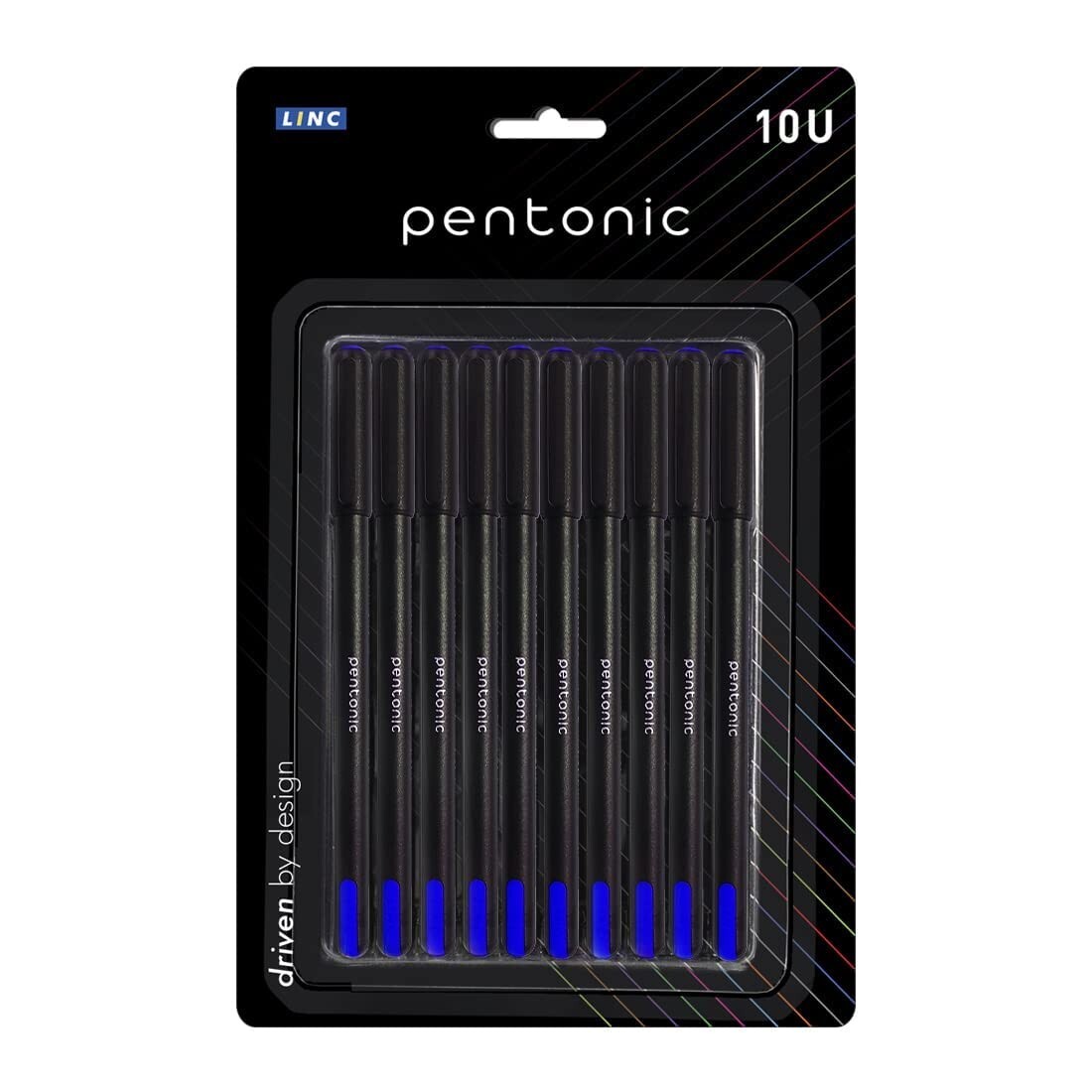 Pentonic Blue Ball Pen Tip Size 0.7 mm Pack Of 10 Pens 