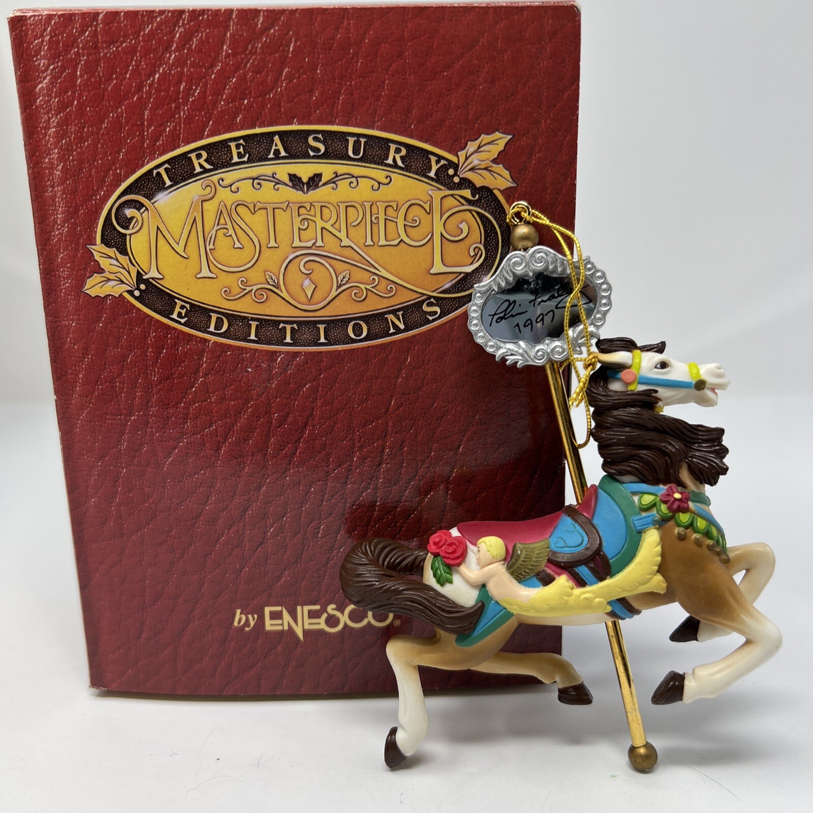 Treasury Masterpiece Edition Figurine By Enesco - Carousel Horse - 1997 Treasury Masterpiece Edition Figurine By Enesco - Carousel Horse - 1997