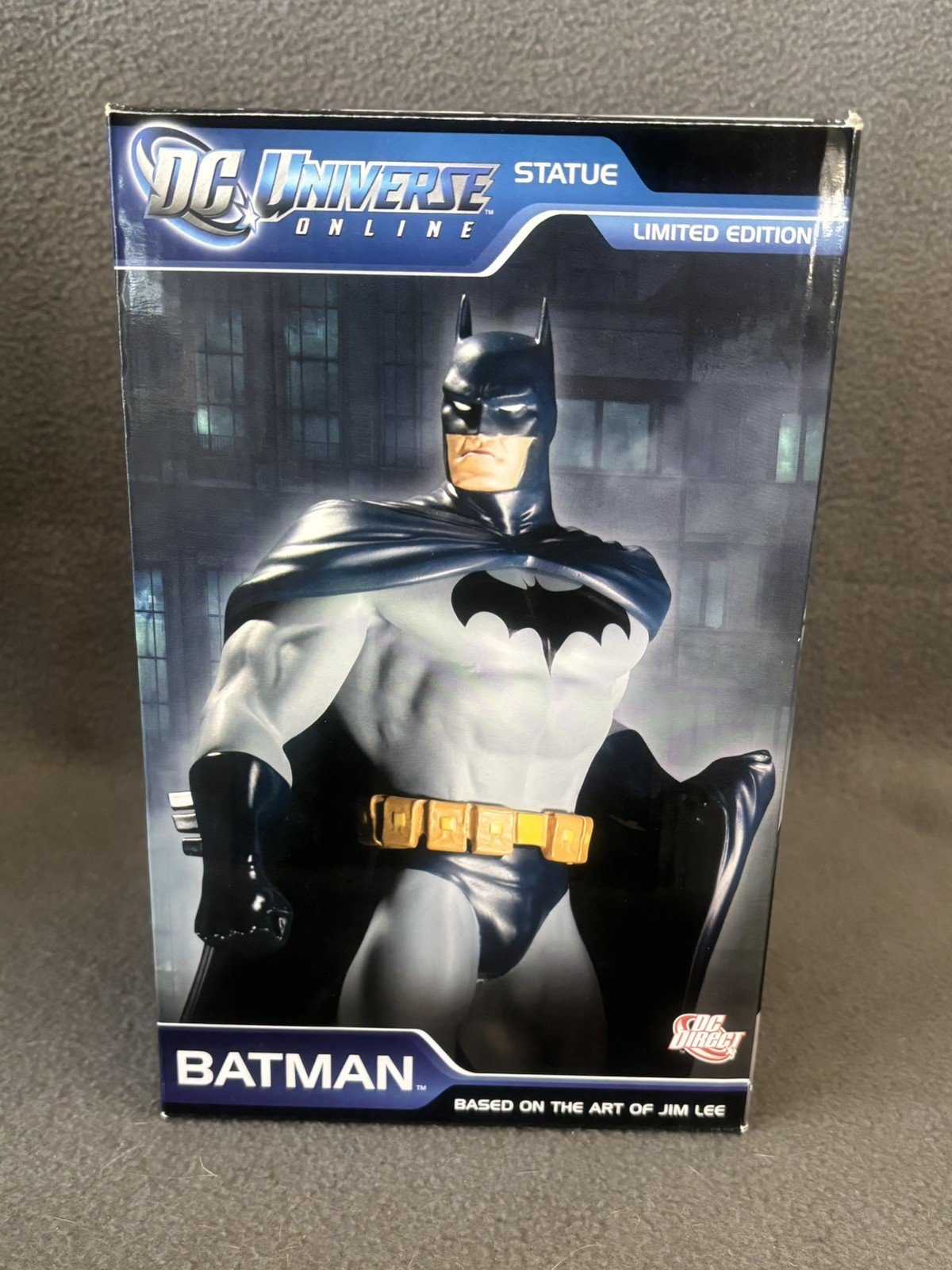 Batman DC Universe Online Statue DC Direct Jim Lee LE #1568/5000 Sealed