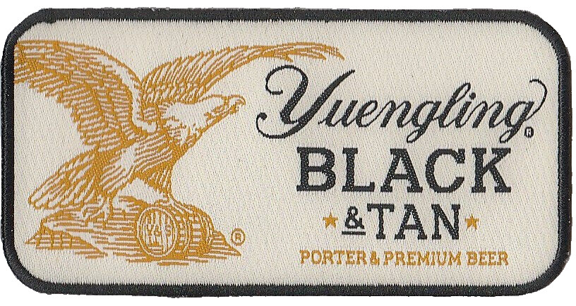 Yuengling Black & Tan Uniform or Shirt Patch  4\