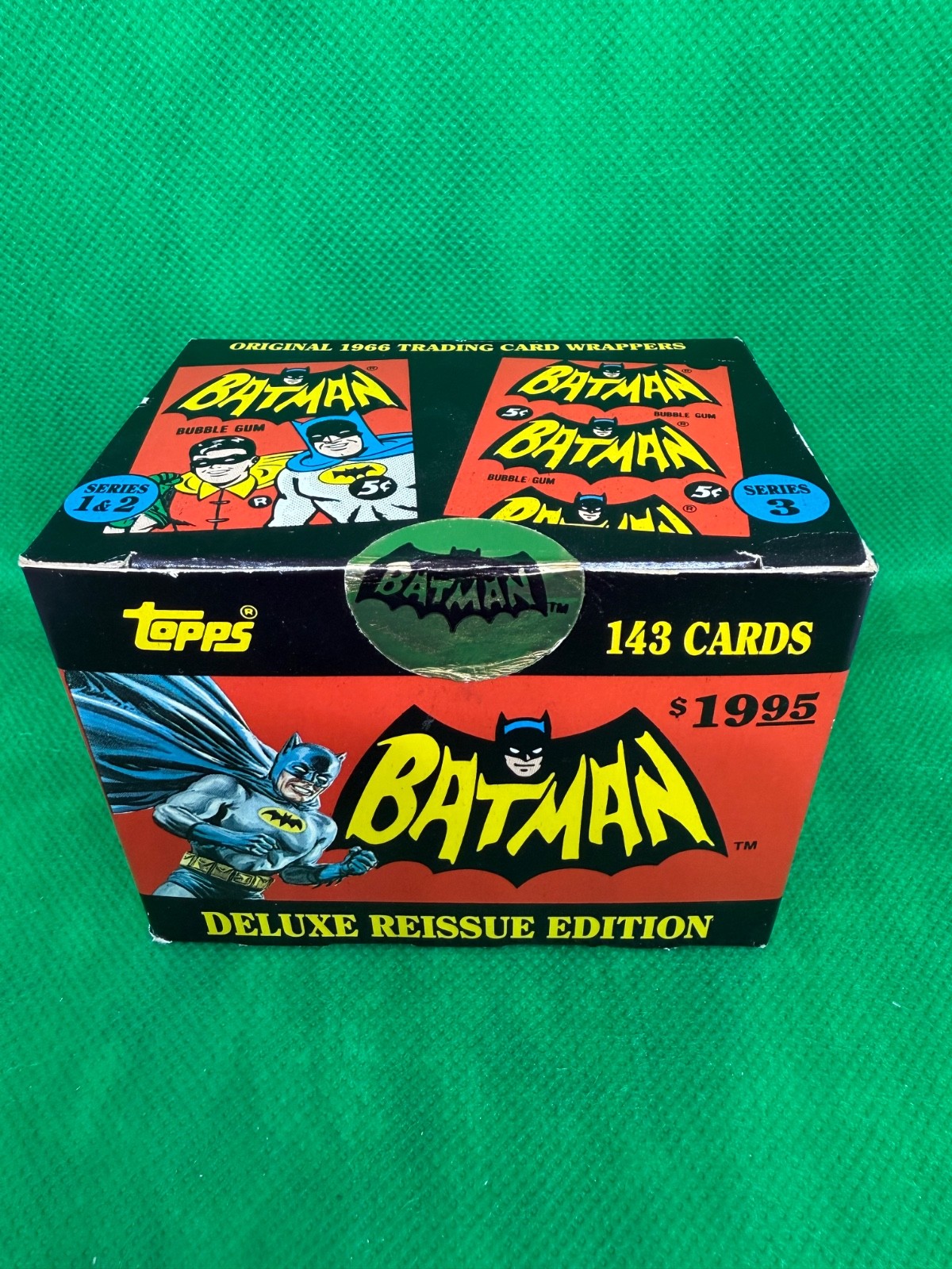 1989 Topps Deluxe Reissue Edition BATMAN 1966 143 Card Set [Topps Reissued 1989]