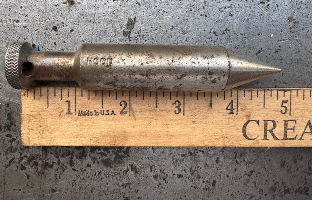 Vintage HOOD 7 Ounce Plumb Bob