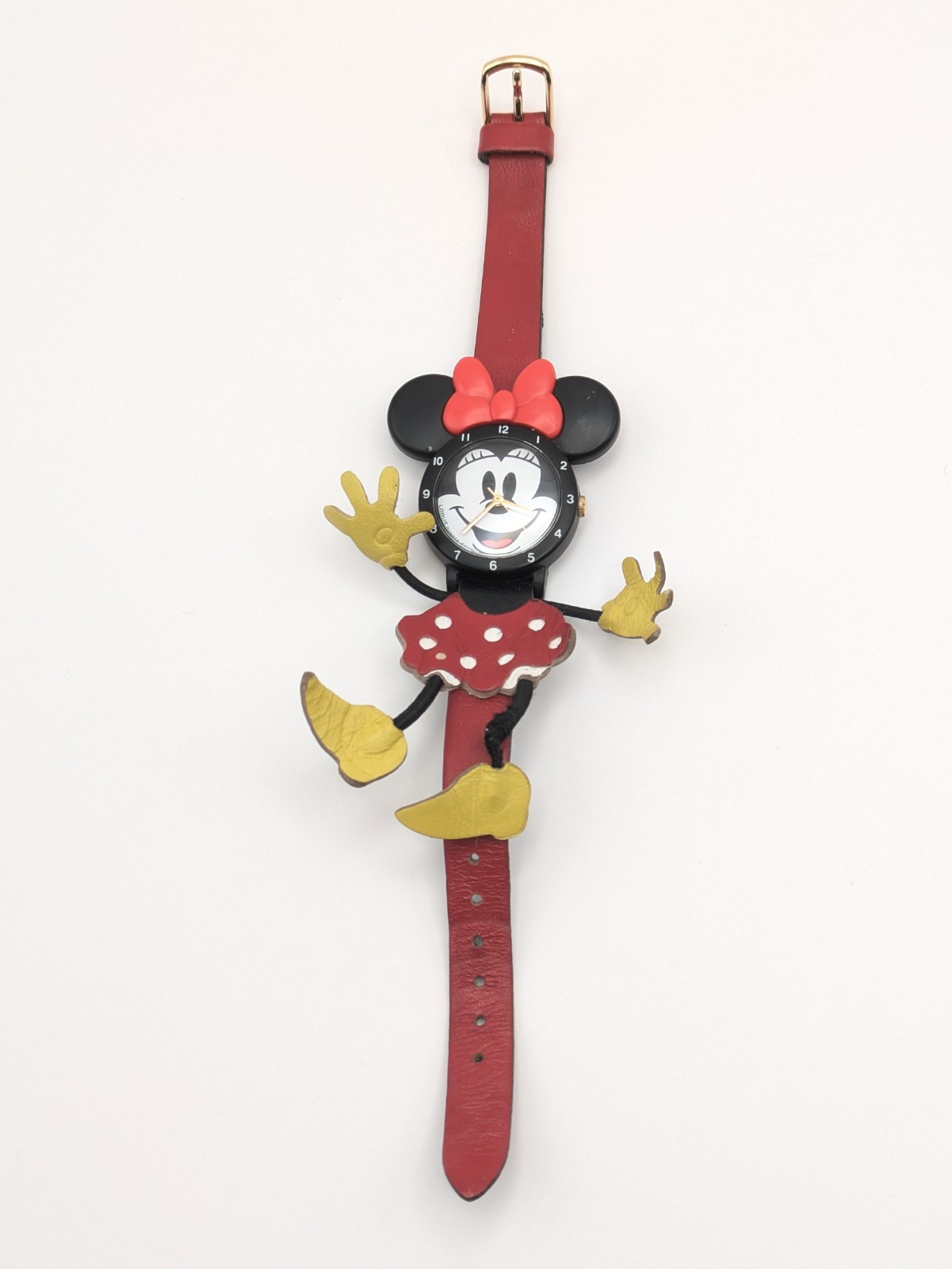 *READ* Vintage Lorus Full Body 3D Minnie Mouse Unlimited Disney Watch Working *READ* Vintage Lorus Full Body 3D Minnie Mouse Unlimited Disney Watch Working