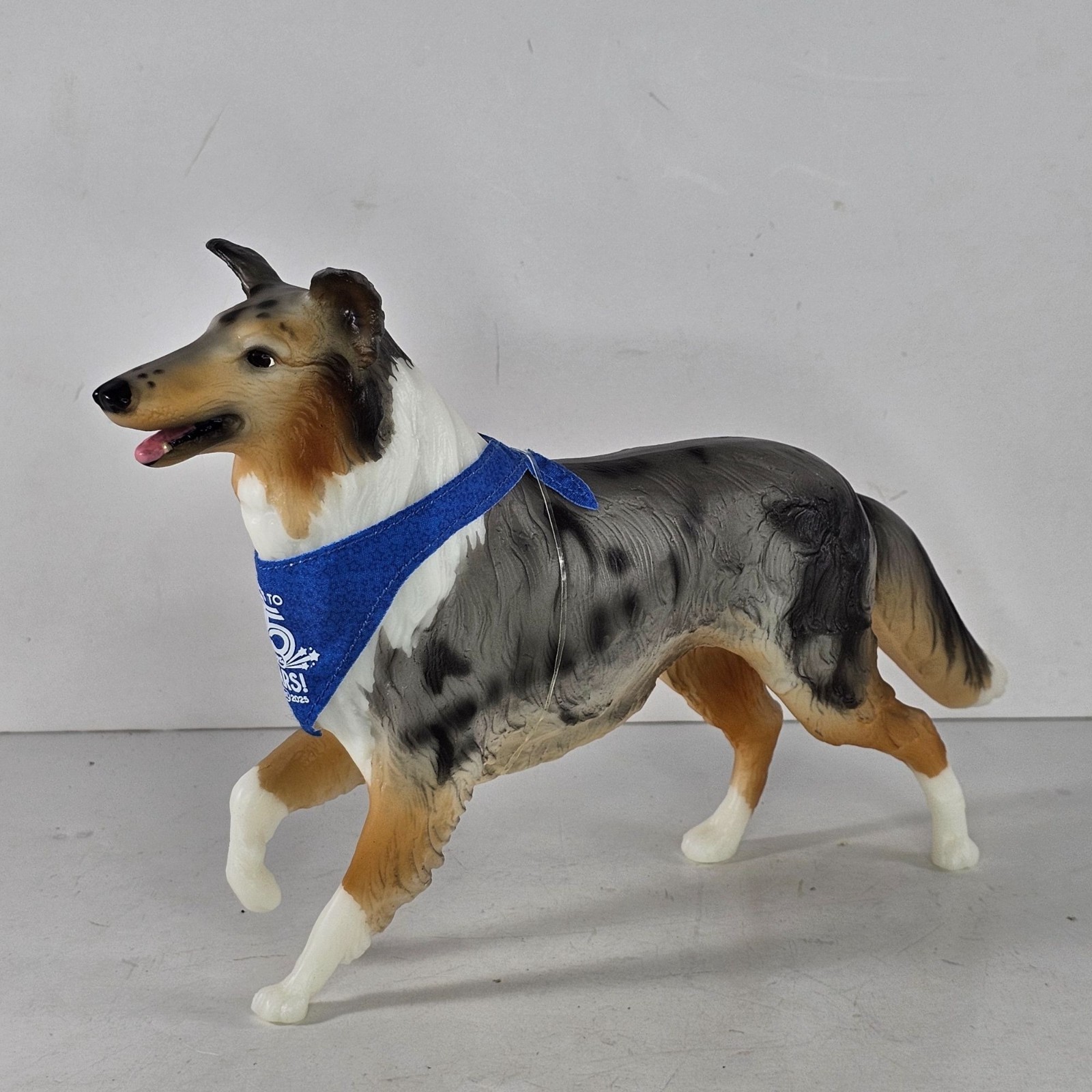 2025 Breyerfest Breyer Life\'s A Journey Dog Collie With Bandana
