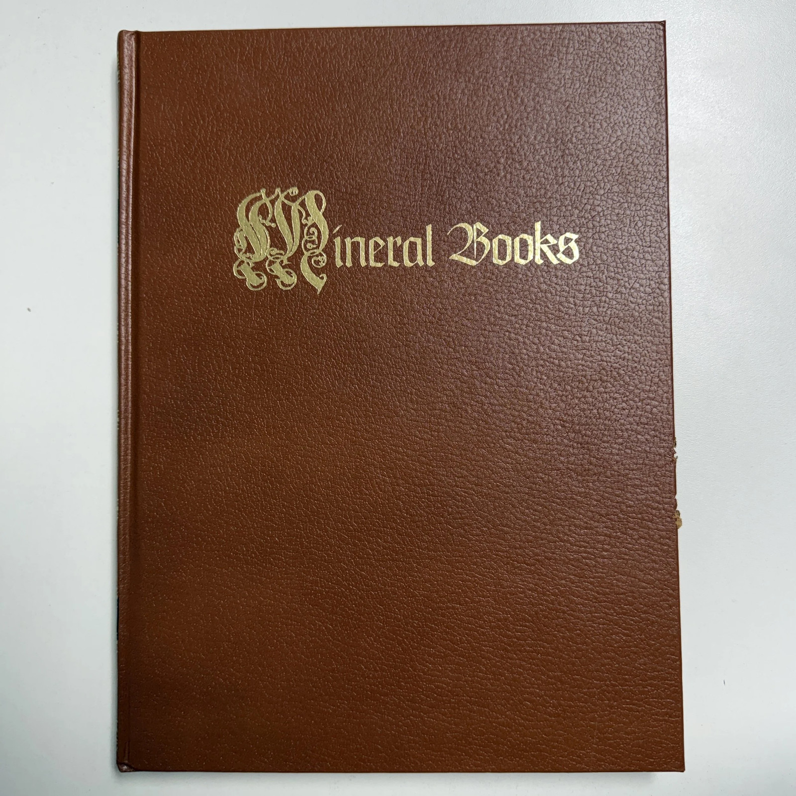 Mineral Books, Five Centuries of Mineralogical Literature, The Mineralogical