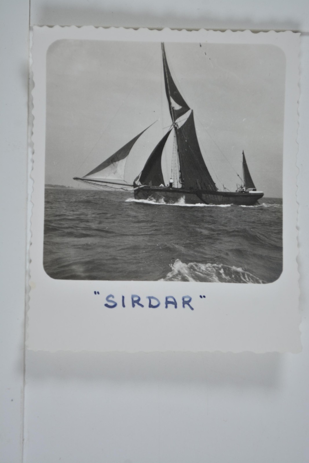 Sirdar Thames Sailing Barge Match Under Sail 1964 Photo