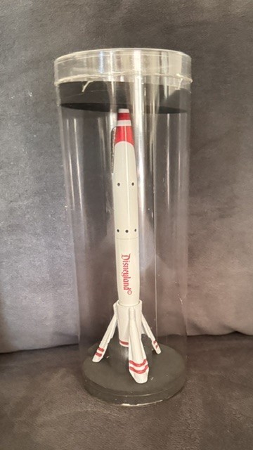 Disneyland TWA Moonliner Rocketship Pen-MINT/UNUSED
