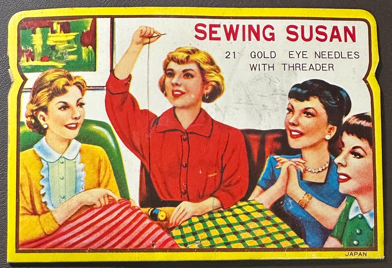 Vintage Advertising Sewing Needle Book \