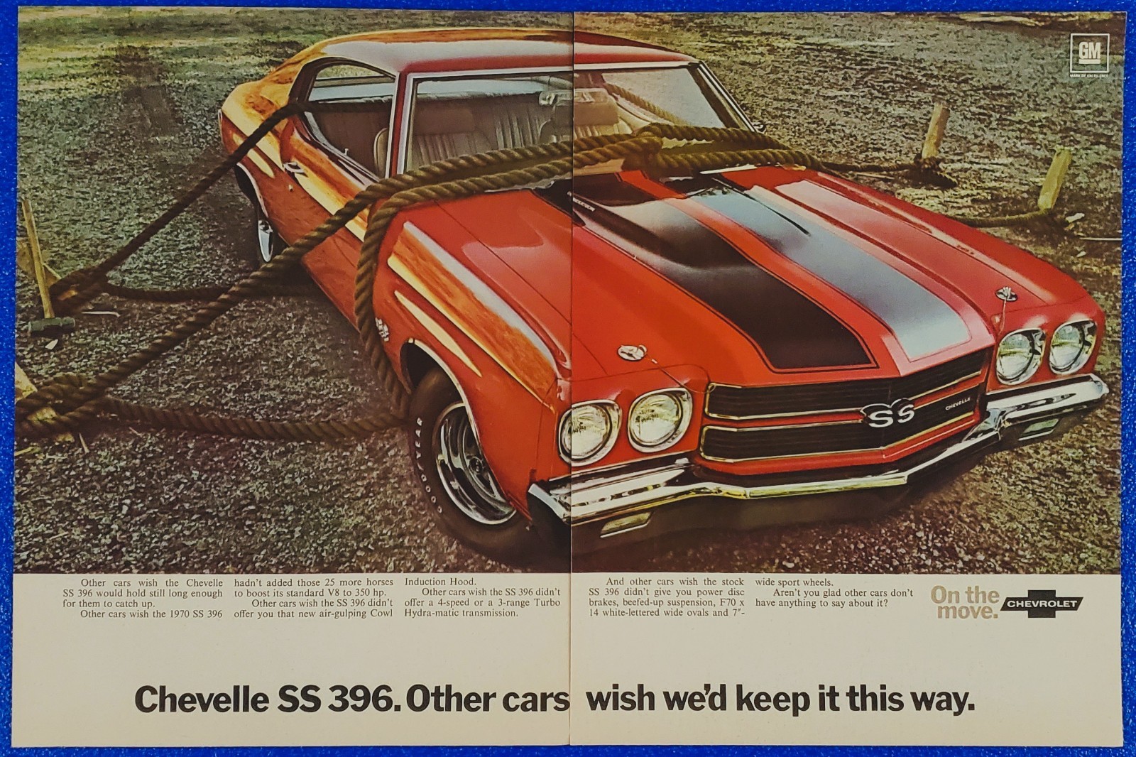 1970 Chevrolet Chevelle Super Sport 396 2pg Print Ad Chevy SS Classic Muscle Car 1970 Chevrolet Chevelle Super Sport 396 2pg Print Ad Chevy SS Classic Muscle Car