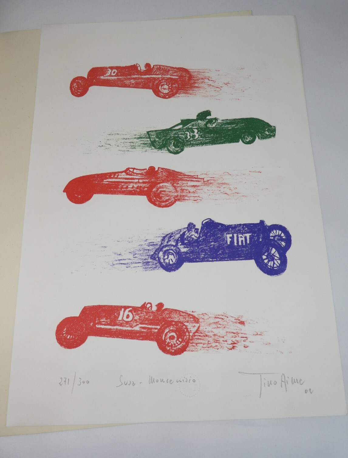 Tino Aime Lithograph Tino Aime Lithograph