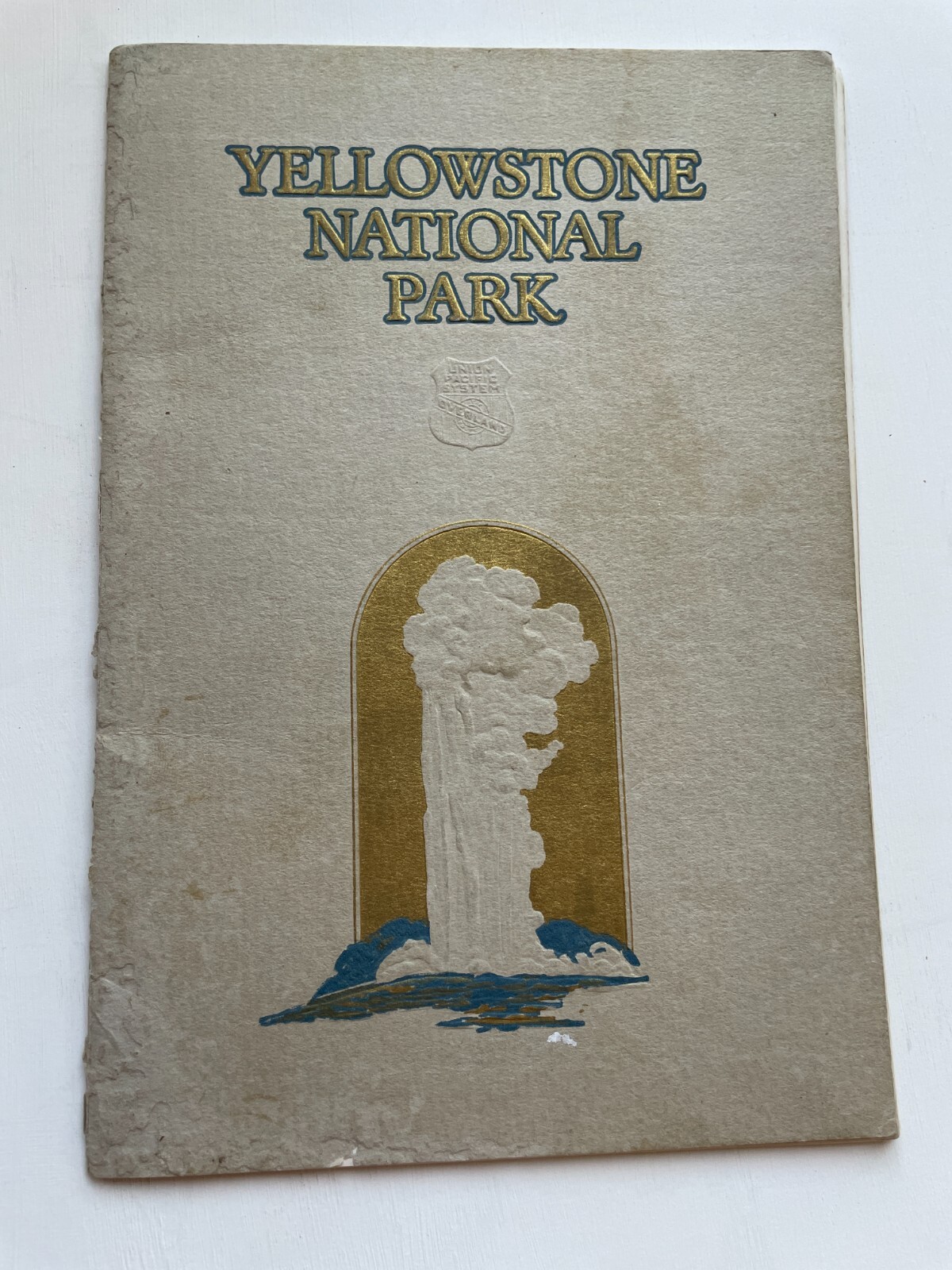 1926 Yellowstone National Park Picture Book - Geyserland by Union Pacific Railro 1926 Yellowstone National Park Picture Book - Geyserland by Union Pacific Railro