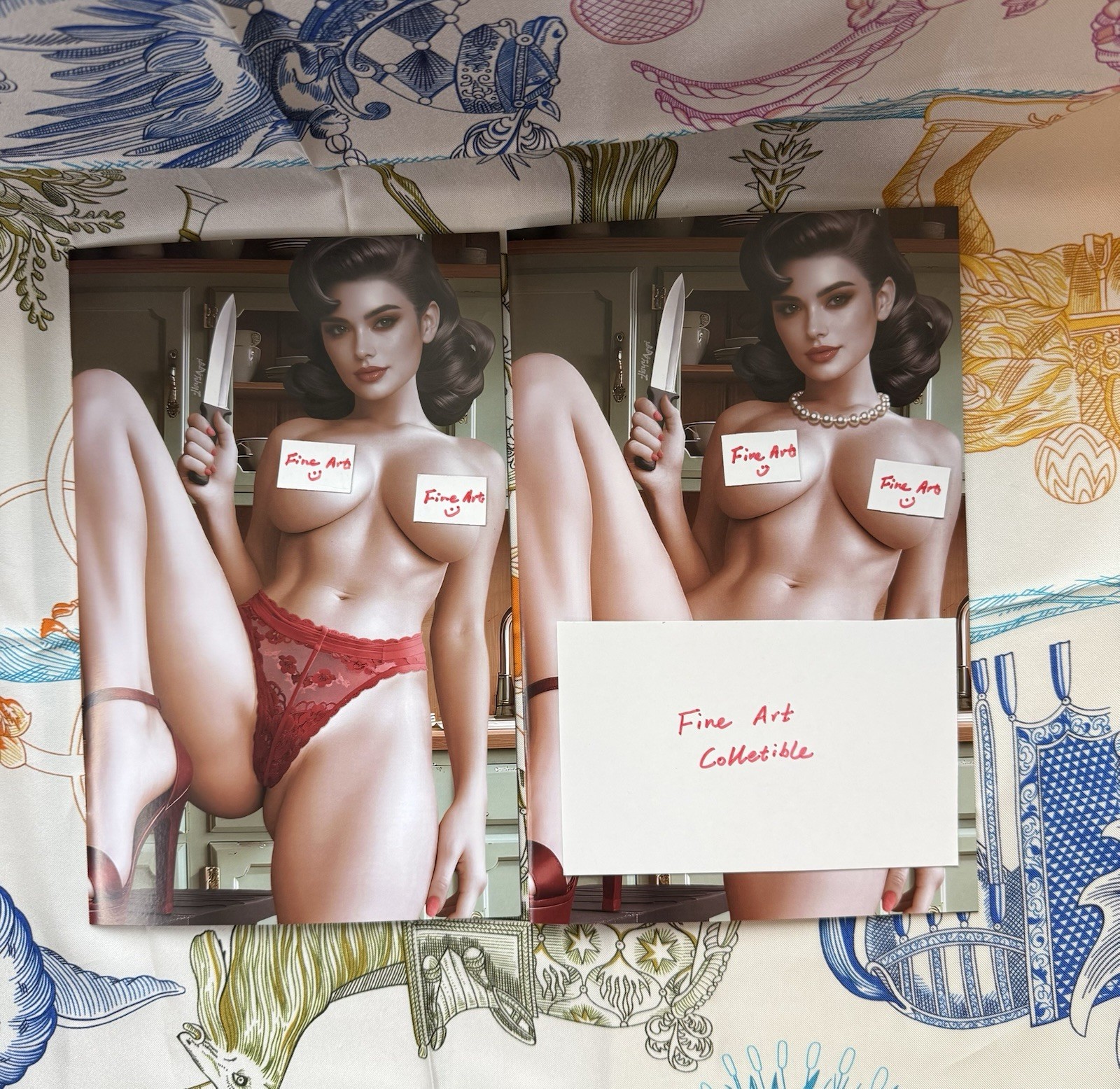 Cool Comics Lipstick Massacre Perfect Cut Topless/FullX. Aggie LTD 100 NM/Mint