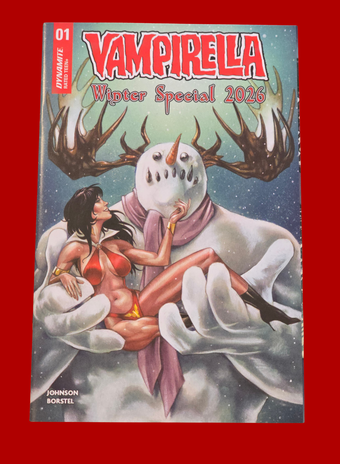 Vampirella Winter Special 2026 #1 Cover A Dynamite Johnson Borstel
