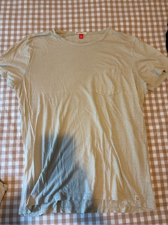 Marine layer relaxed hemp cotton tee large
