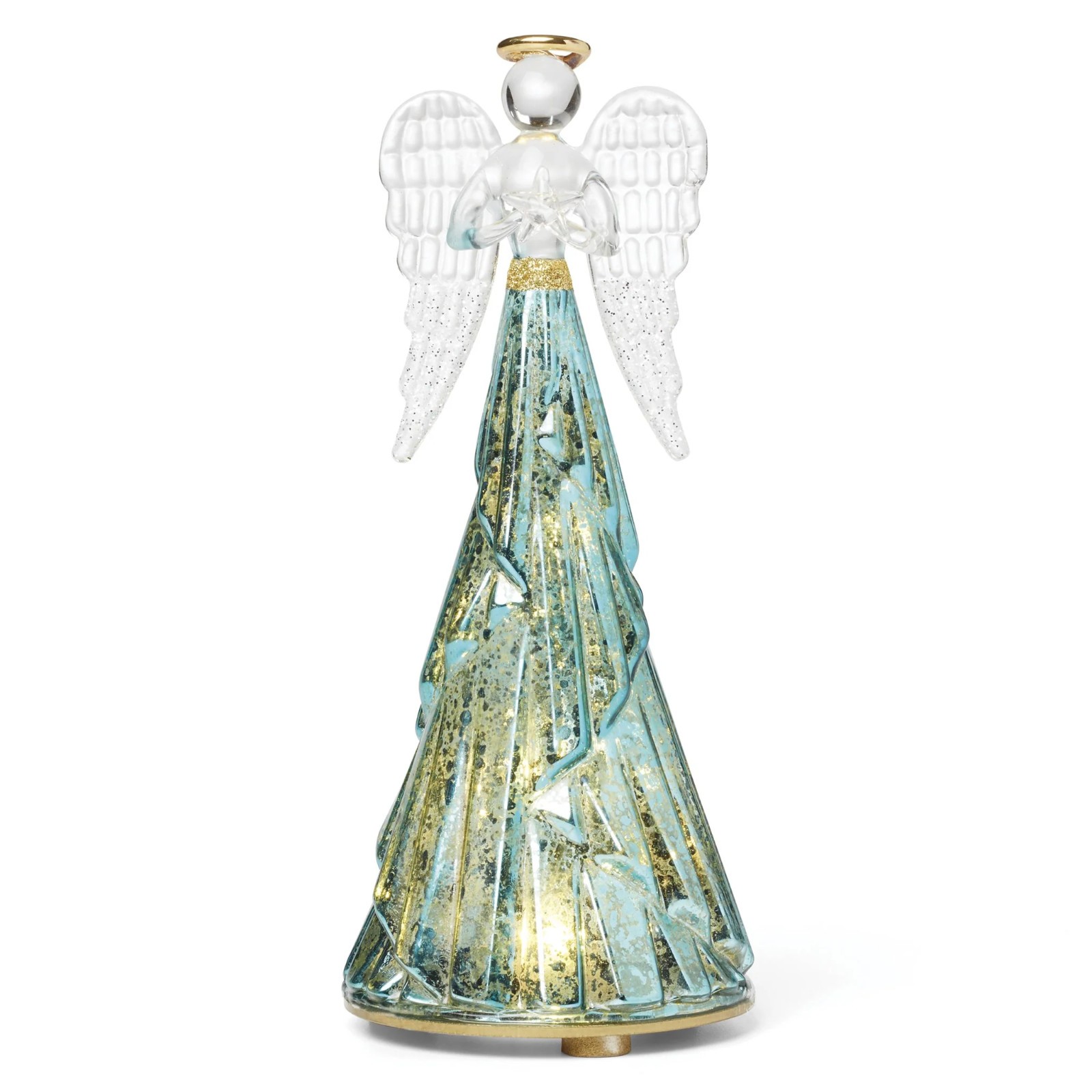 Lenox RADIANT LIGHT Angel with Star Light-Up Figure N/O