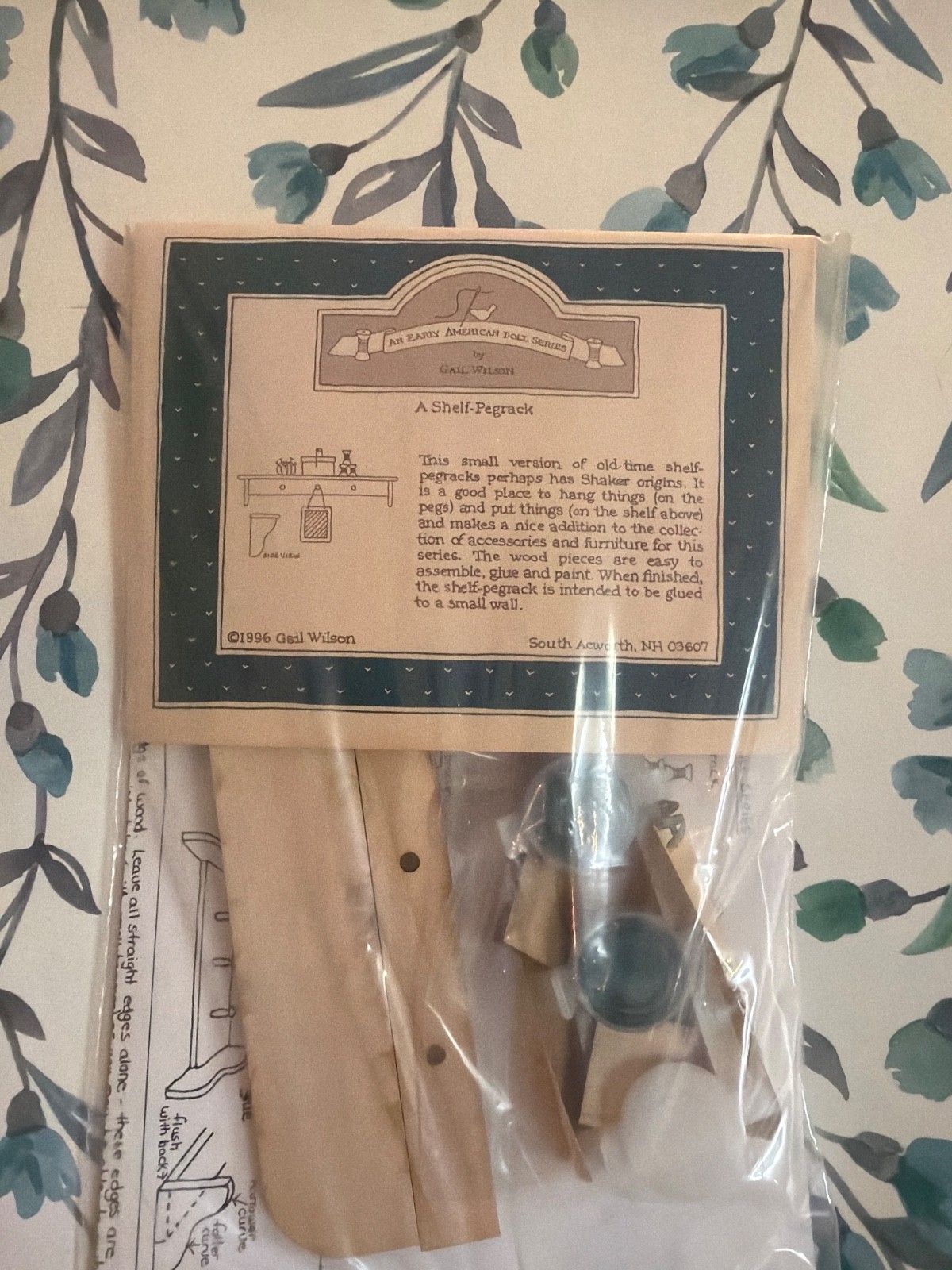 An Early American Doll Series A Shelf - Pegrack 1996 Gail Wilson
