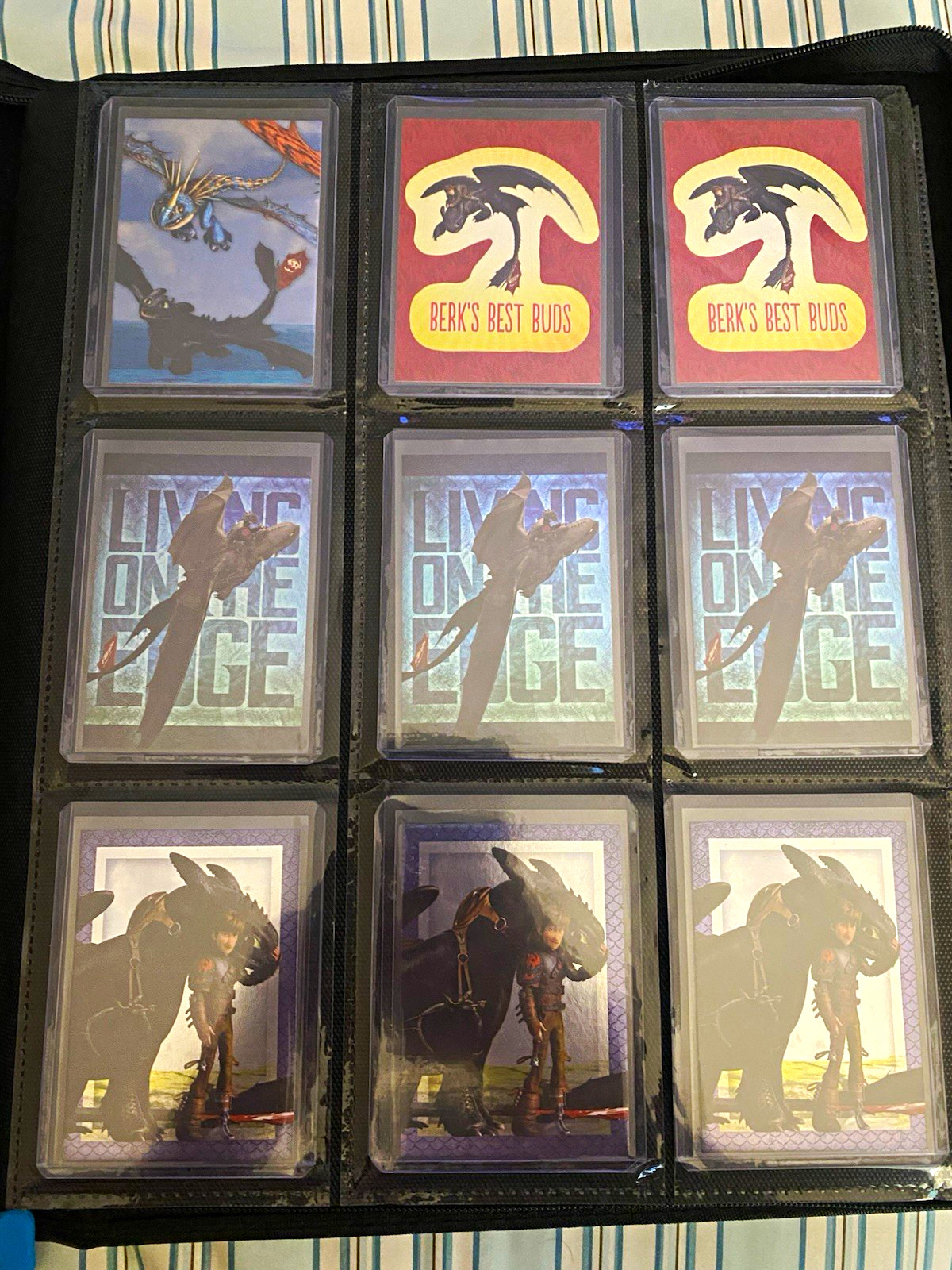  How To Train Your Dragon toothless card lot 