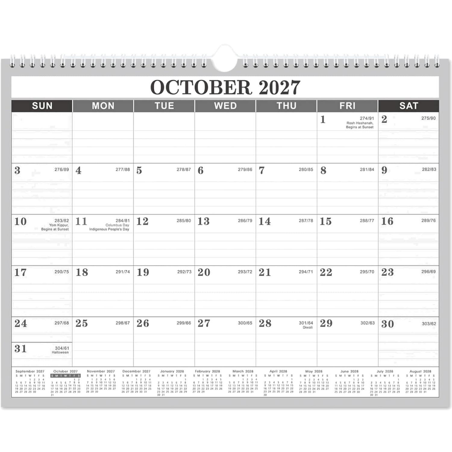 2027 Calendar - 2027 Wall Calendar 2027, Jul. 2026 - Dec. 2027 2027 Calendar - 2027 Wall Calendar 2027, Jul. 2026 - Dec. 2027