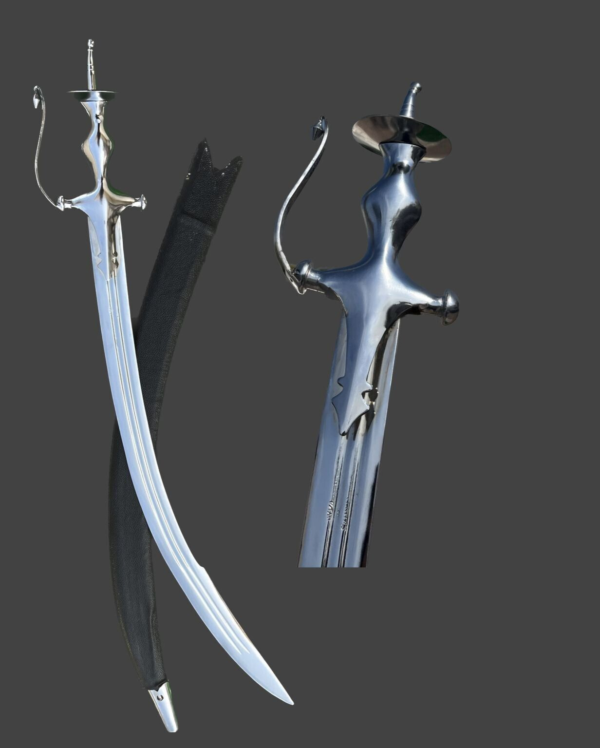 Punjabi Tegha Sword | 36 Inches | Mild Steel | KraftMart I Indian Punjabi Sword.