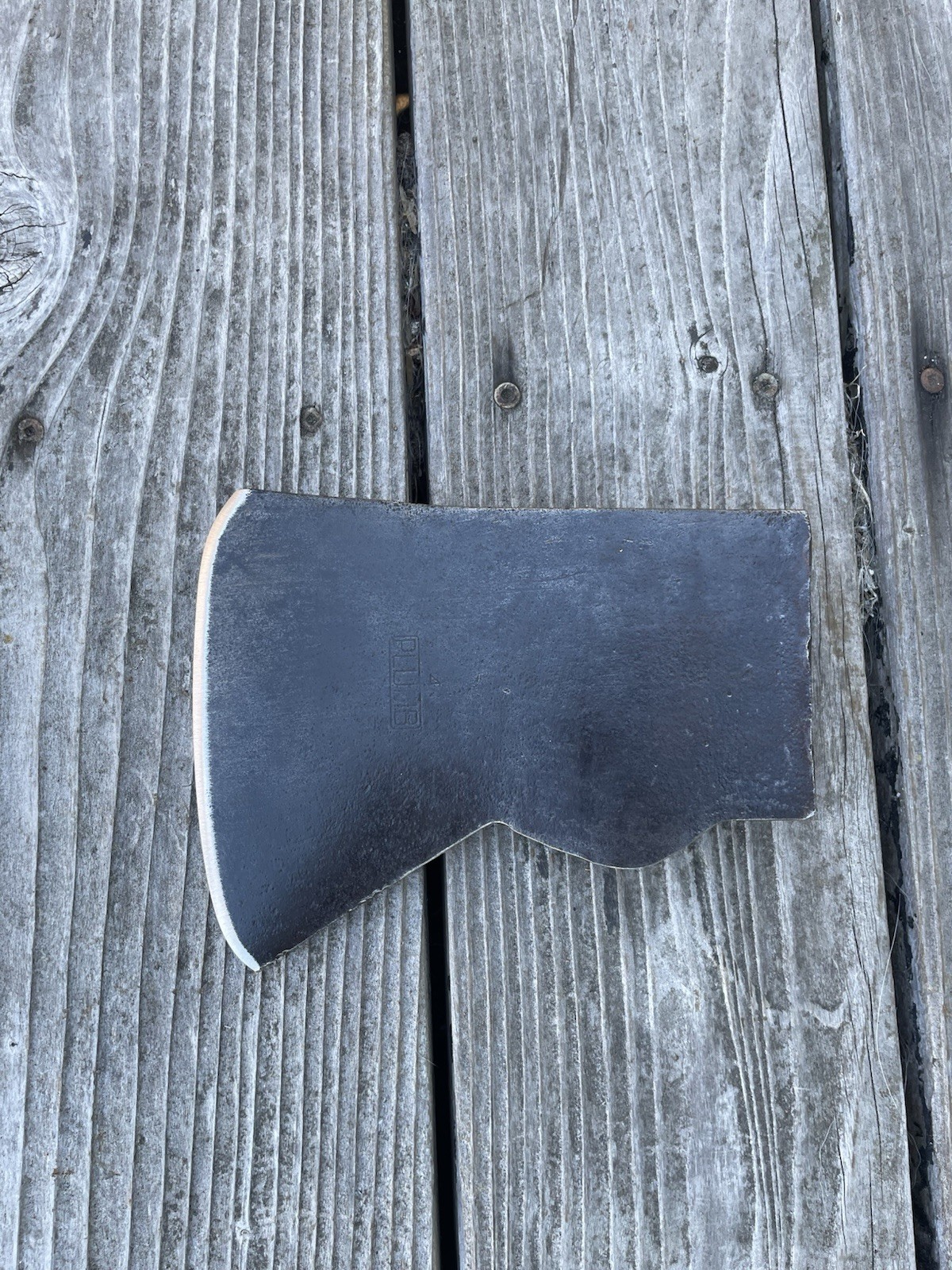 Vintage Plumb Jersey Pattern Single Bit Axe Head 3 Lbs 15 Oz Stamped 4