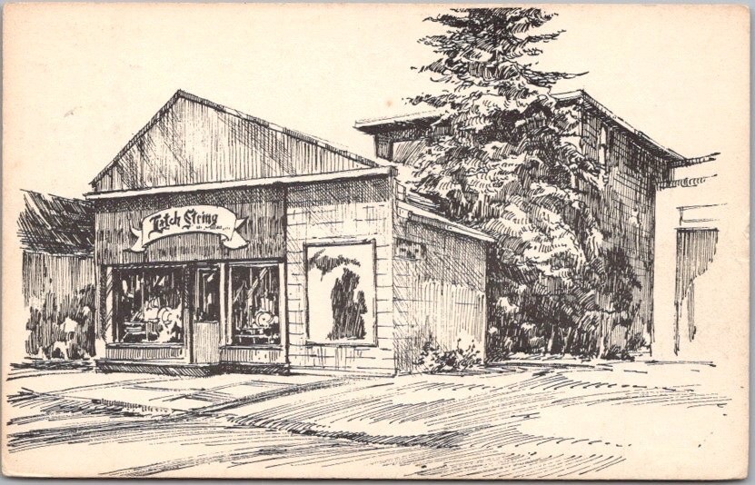FRANKFORT, Michigan Advertising Postcard 