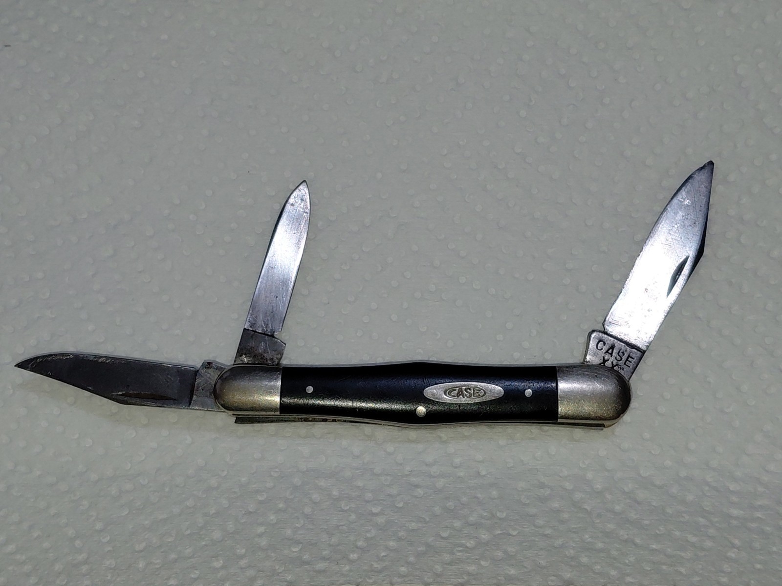 Vintage Case XX 2383 Smooth Black Balloon Whittler Knife 1940-1964 Vintage Case XX 2383 Smooth Black Balloon Whittler Knife 1940-1964