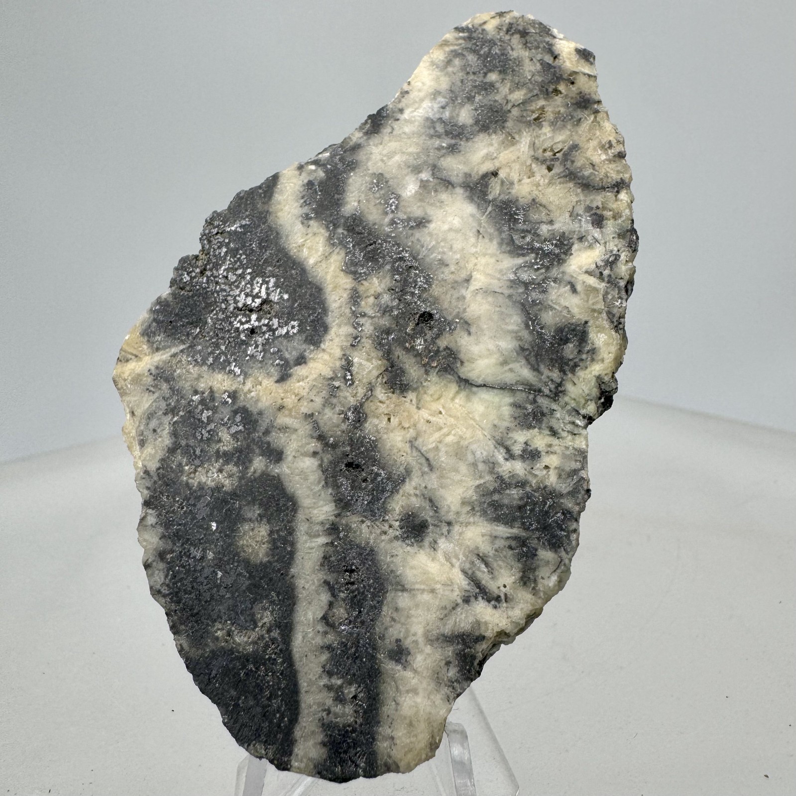 Acanthite, Native Silver, Baryte: Bulldog Mountain Mine, Colorado, USA- Rare