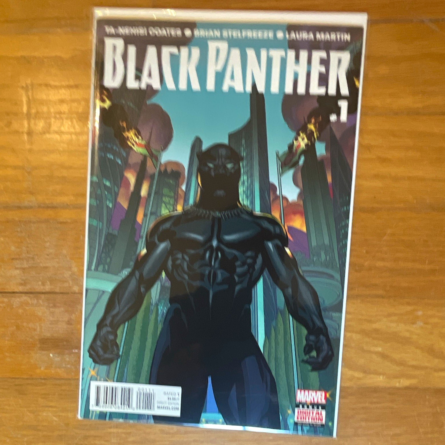 Marvel Black Panther #1 Ta-Nehisi Coates Brian Stelfreeze Modern Age