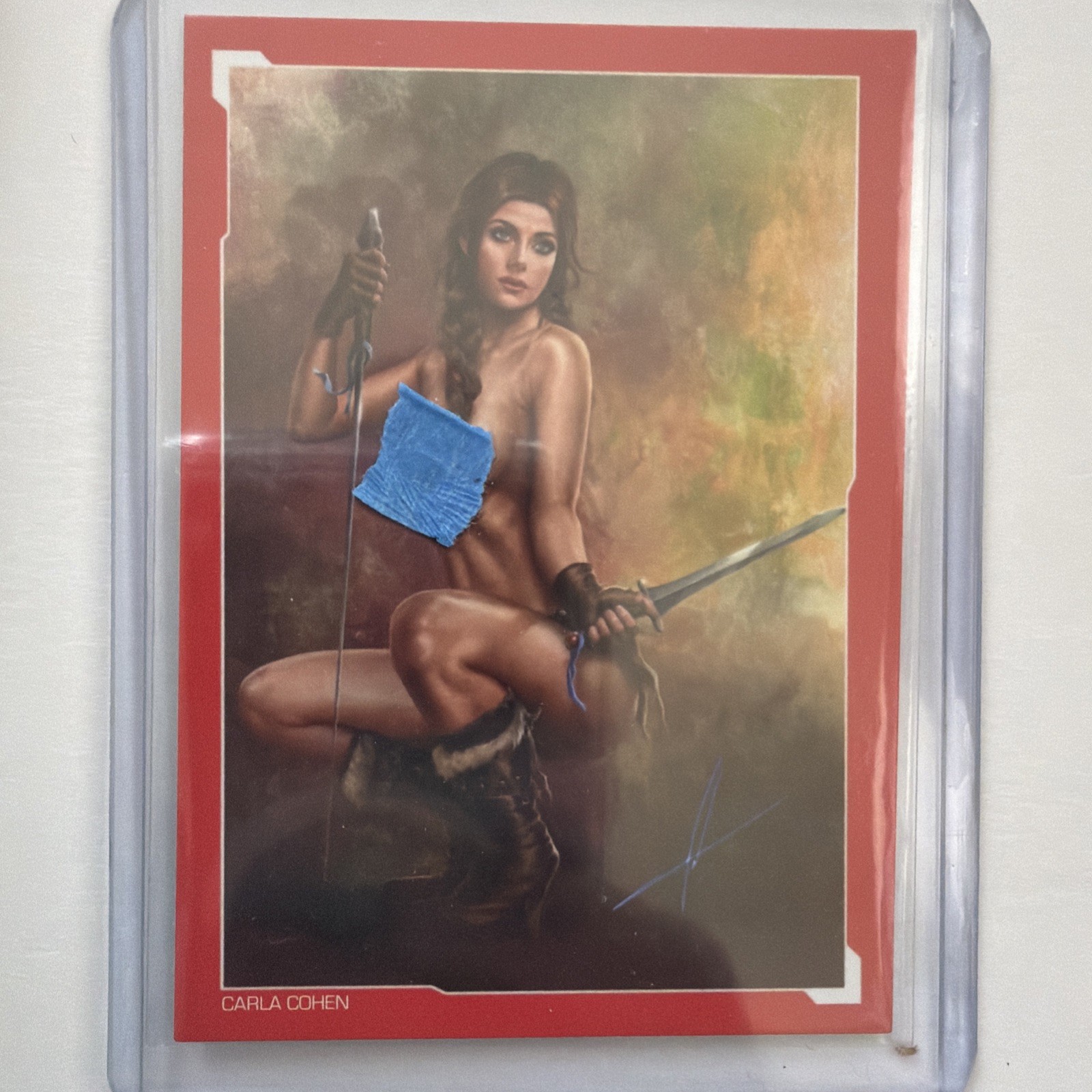 Zenescope Grimm Universe z rated Carla Cohen Art Card /250
