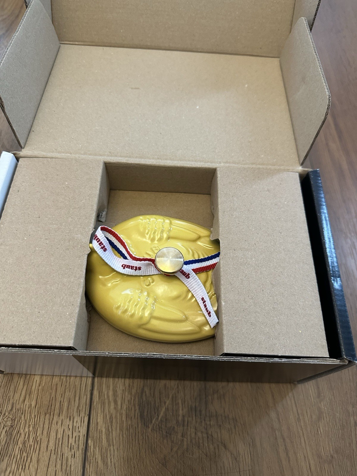 Staub Yellow Little Chicken Cast Iron Staub Yellow Little Chicken Cast Iron