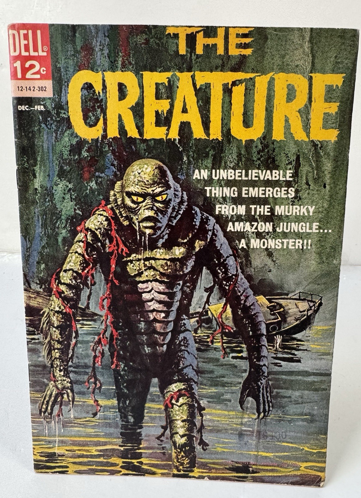 The Creature #302 Dell 1963 Creature From The Black Lagoon Comic VG First Print
