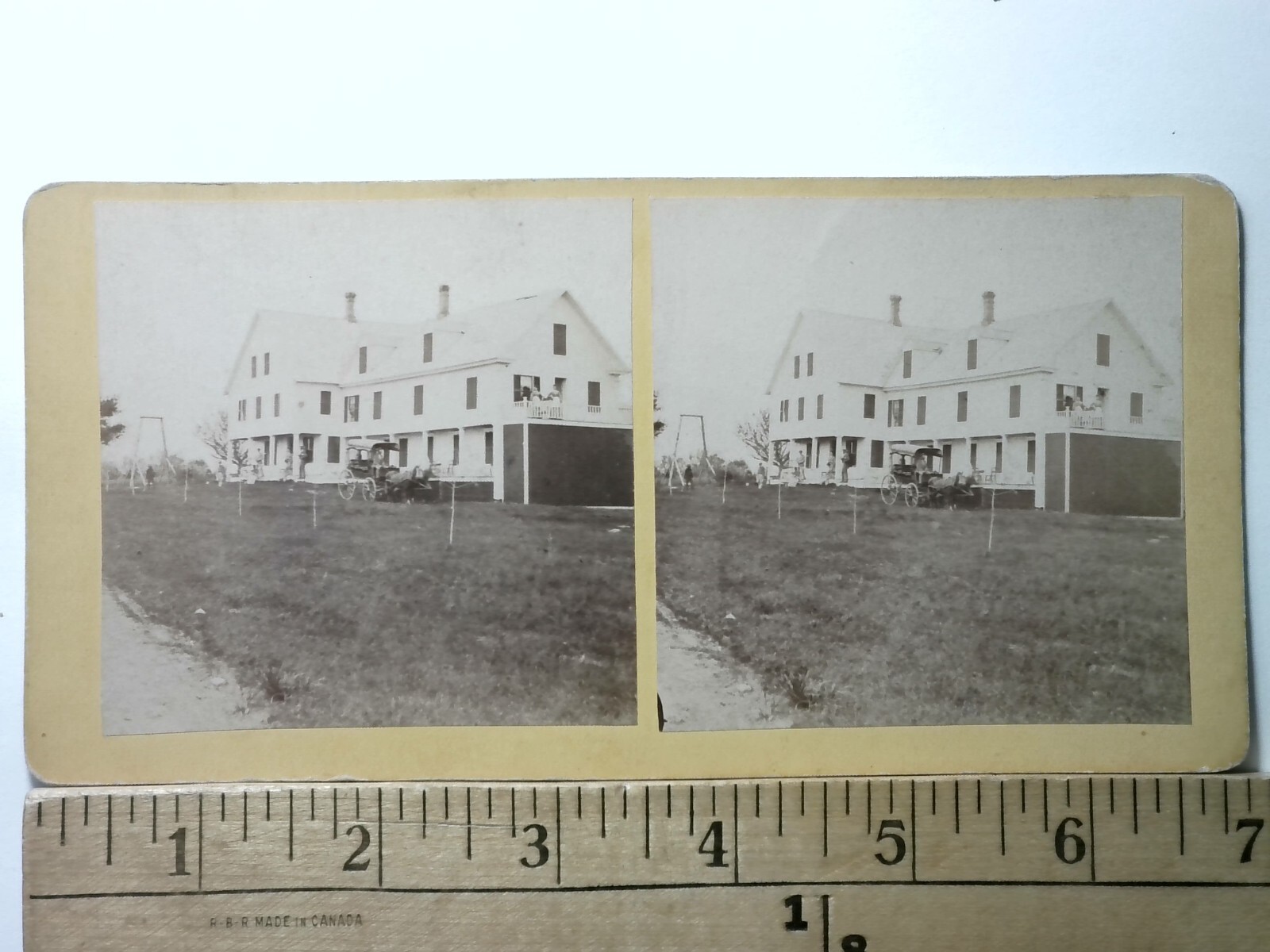Haverhill New Hampshire Stereoview Pollard Victorian Hotel House c1880s Haverhill New Hampshire Stereoview Pollard Victorian Hotel House c1880s