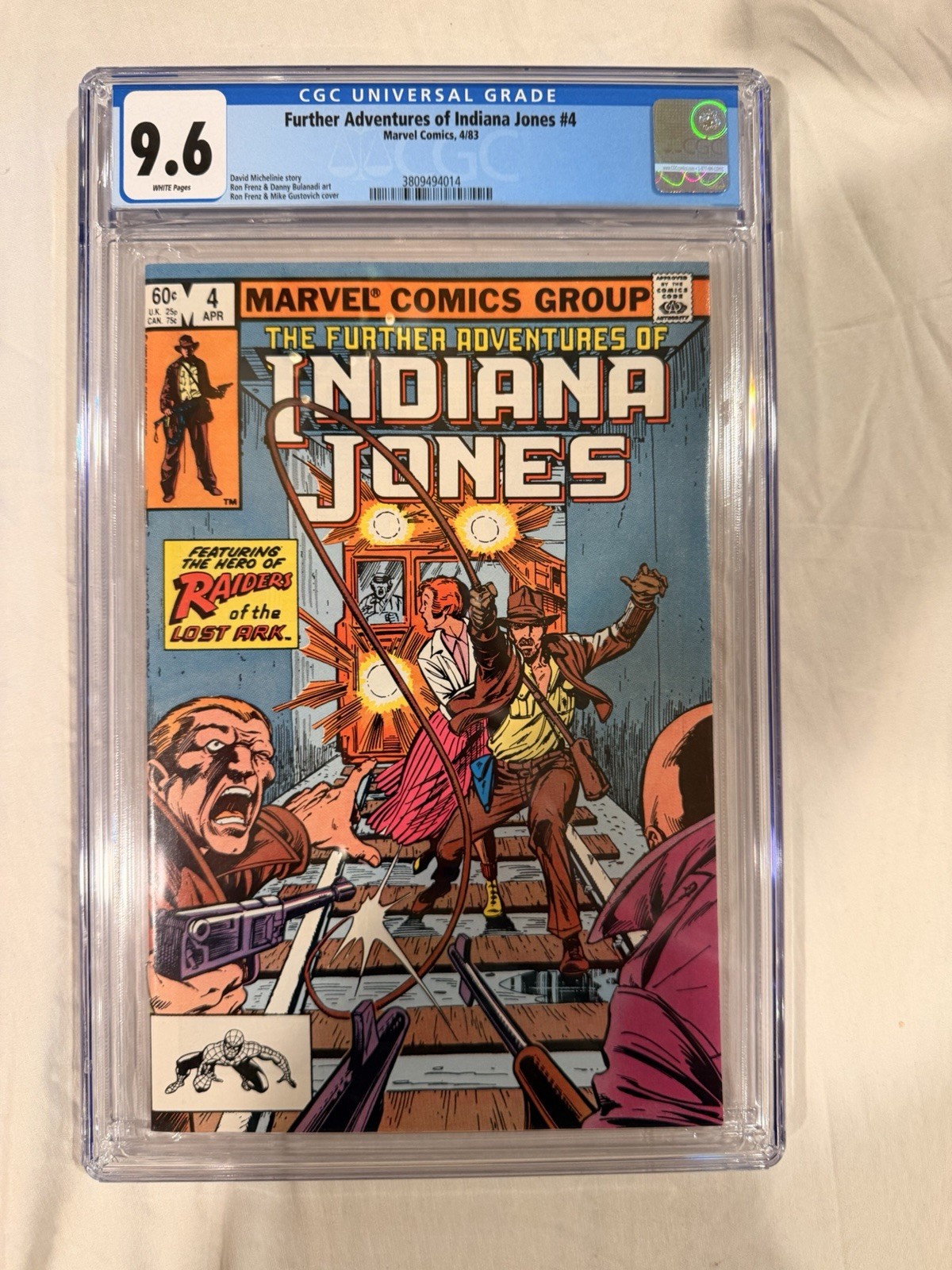 The Further Adventures of Indiana Jones #4 (1983) CGC 9.6