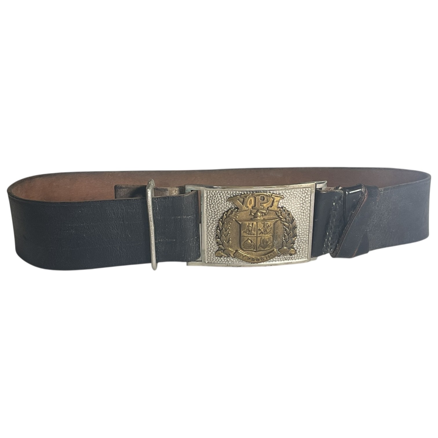 Virginia Polytechnical Institute VPI World War 2 Cadet Buckle Ut Prosim 27”