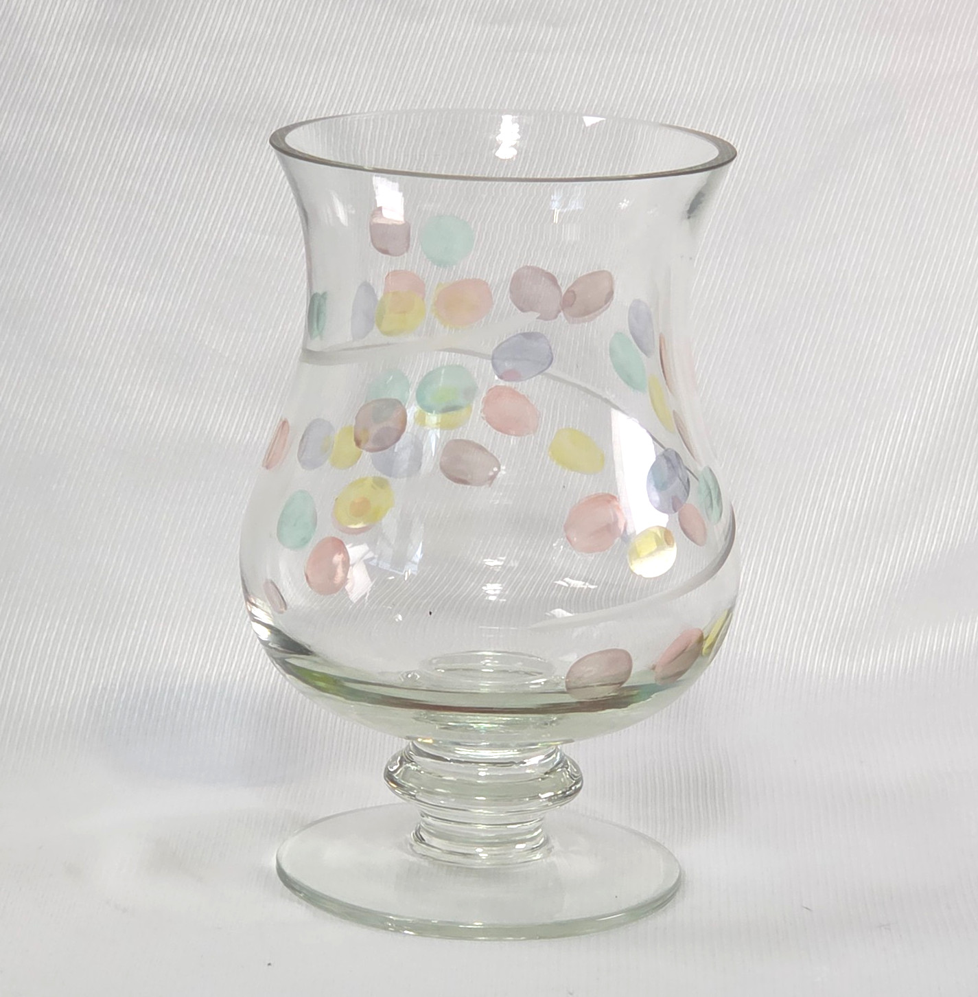 PartyLite Jardiniere Hurricane Vase 8.5