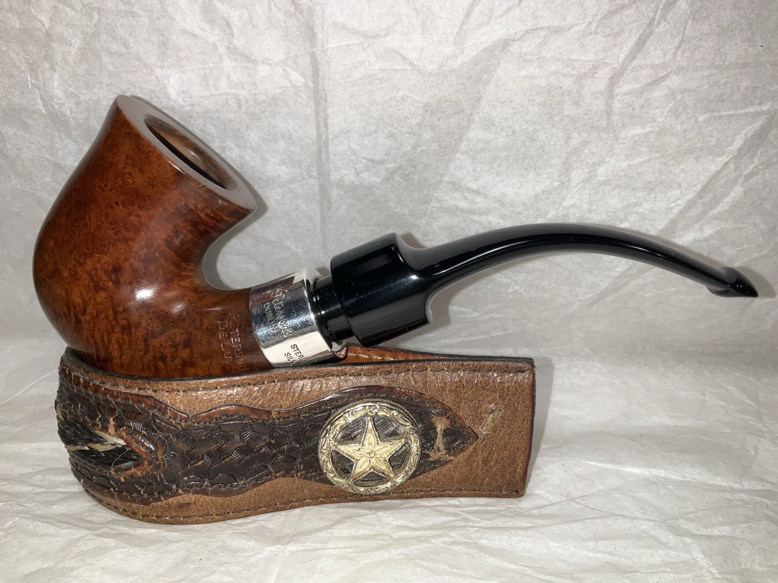 Estate Peterson Deluxe Xl5s Sterling Silver Hallmarked 2000,excellent Condition Estate Peterson Deluxe Xl5s Sterling Silver Hallmarked 2000,excellent Condition