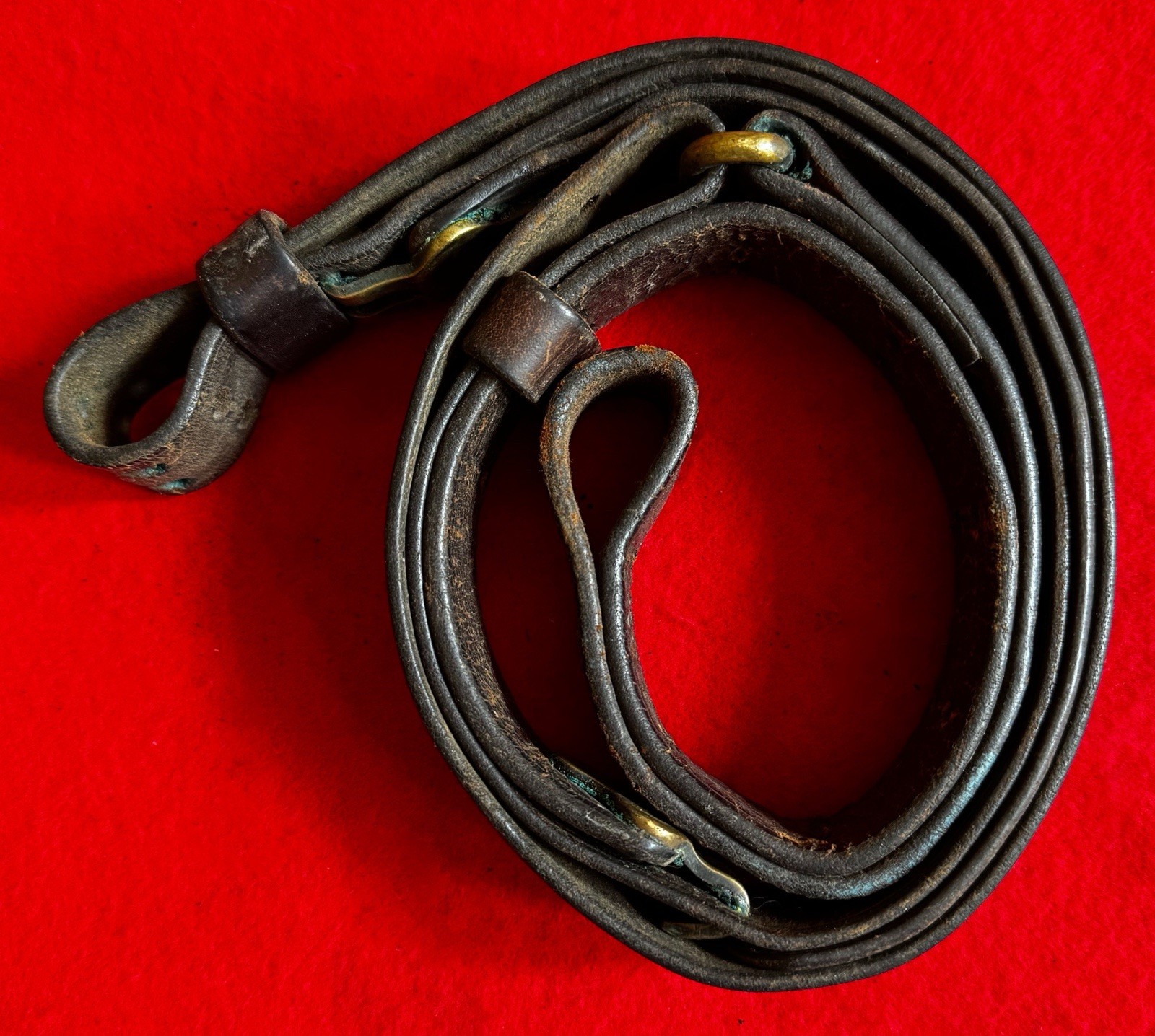 Scarce Original WW1 US M1907 Sling For 03 Springfield or M1917– Hoyt 1918 Scarce Original WW1 US M1907 Sling For 03 Springfield or M1917– Hoyt 1918